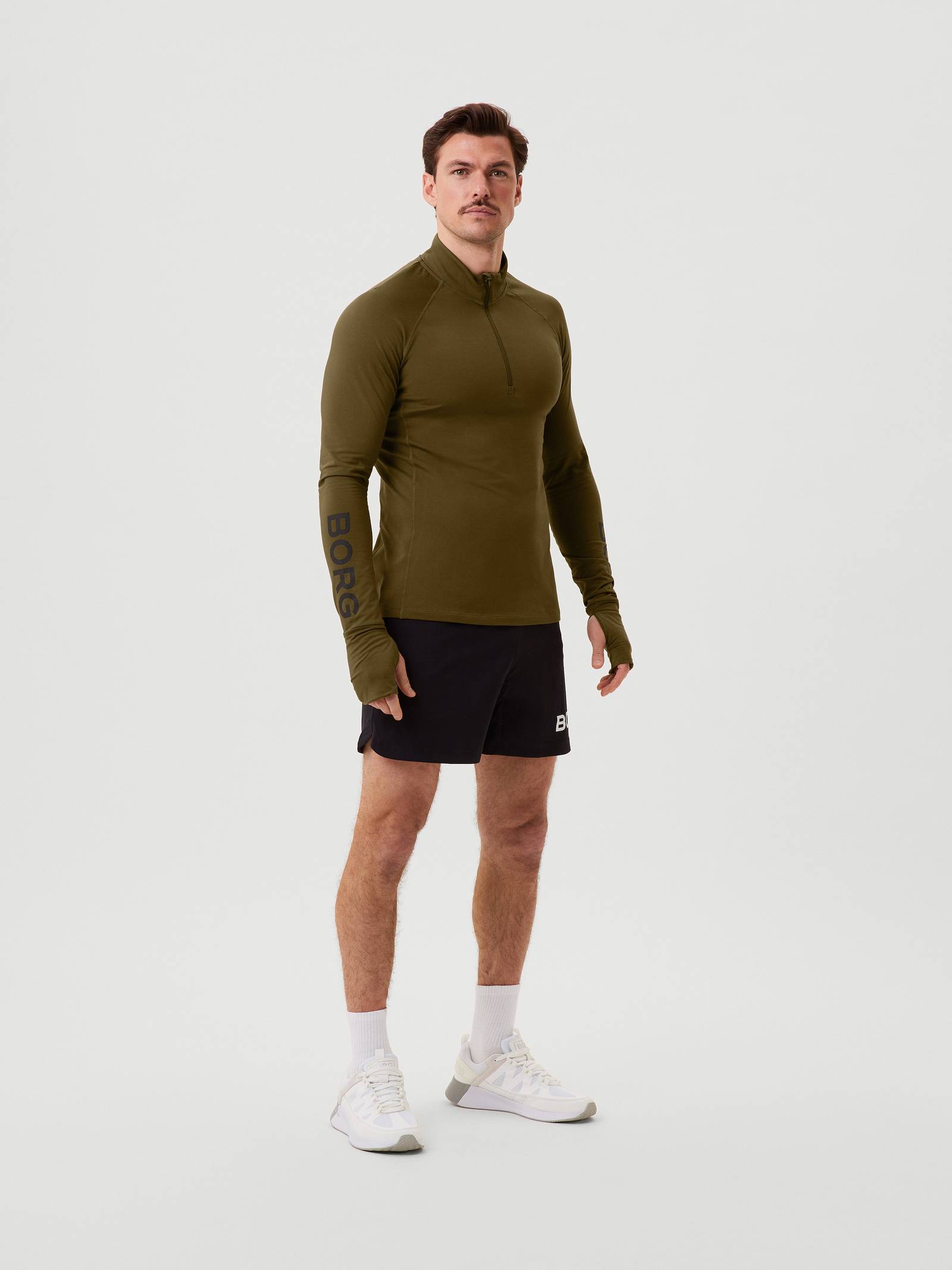 Borg Midlayer Half Zip image 2