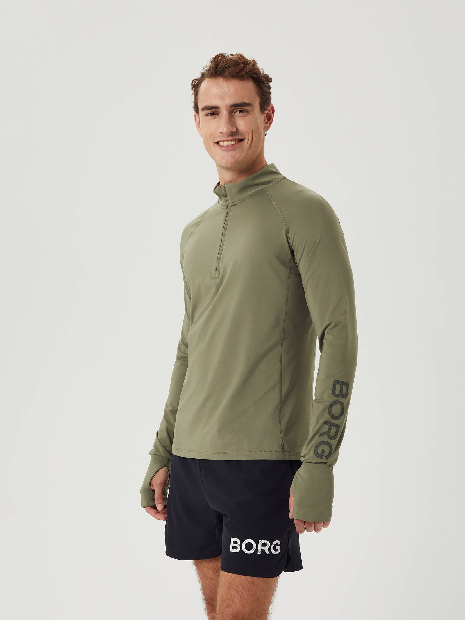 Borg Midlayer Half Zip image 2