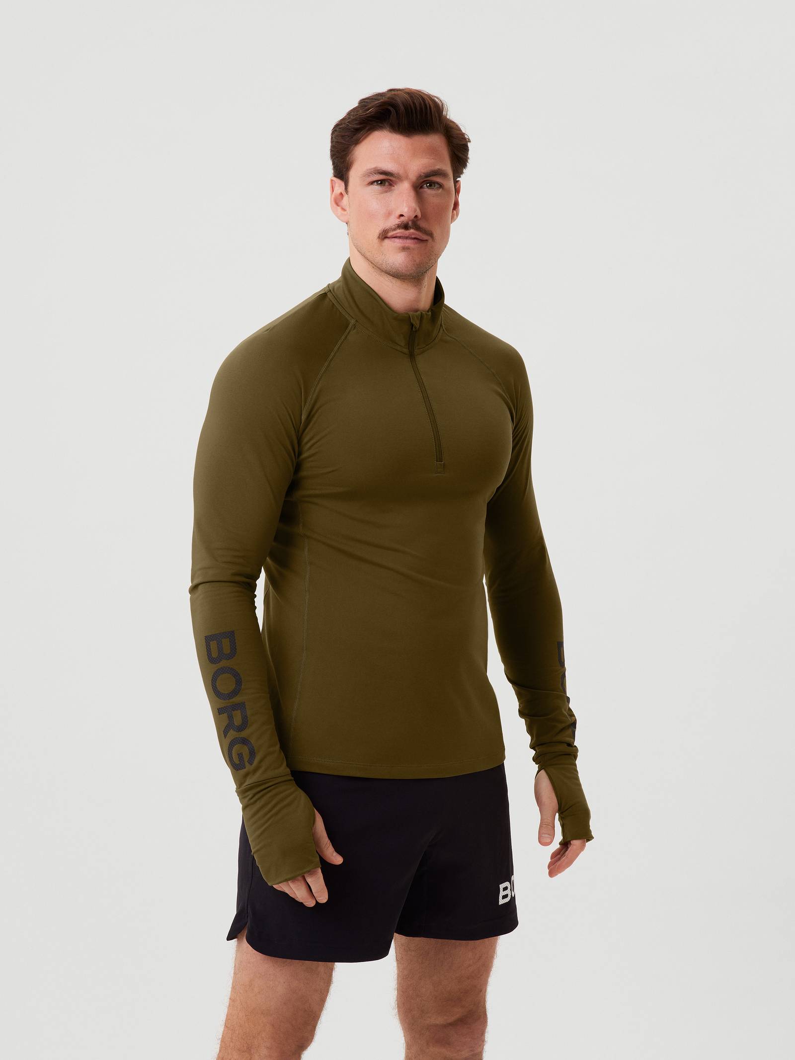 Borg Midlayer Half Zip image 3