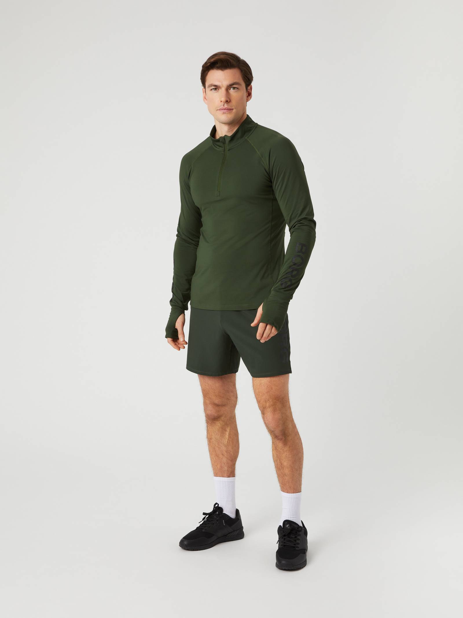 Borg Midlayer Half Zip image 3