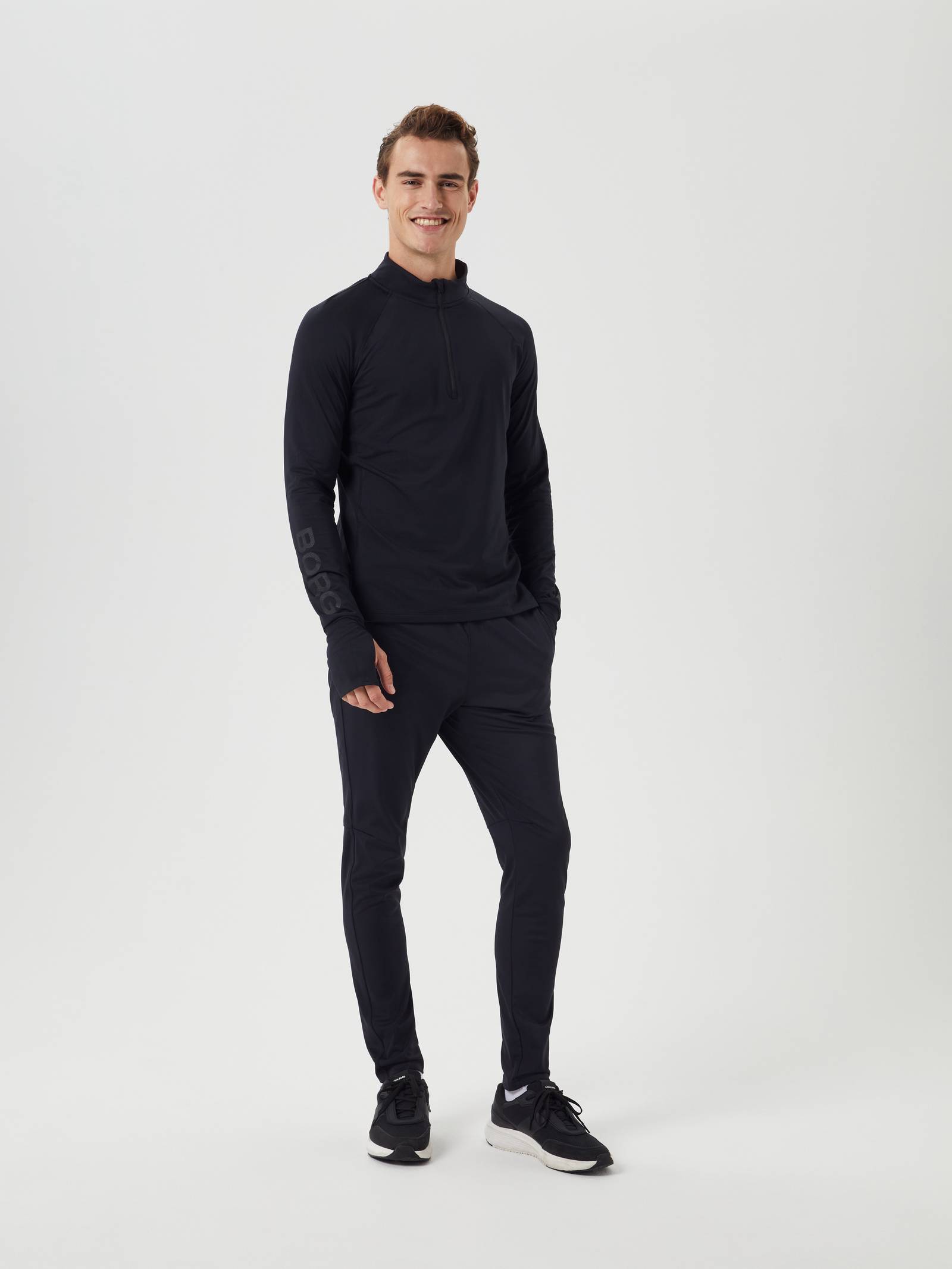 Borg Midlayer Half Zip image 3