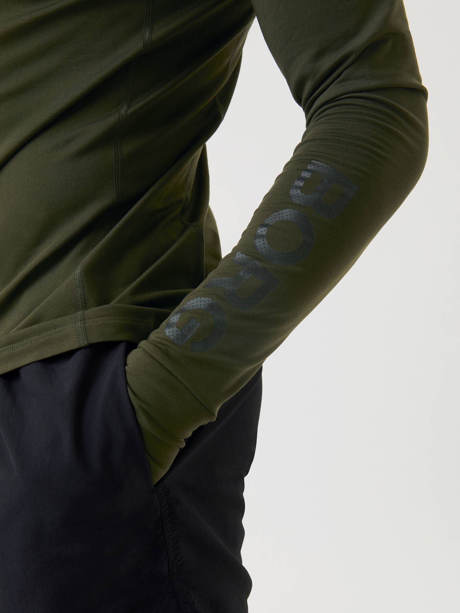 Borg Midlayer Half Zip image 5