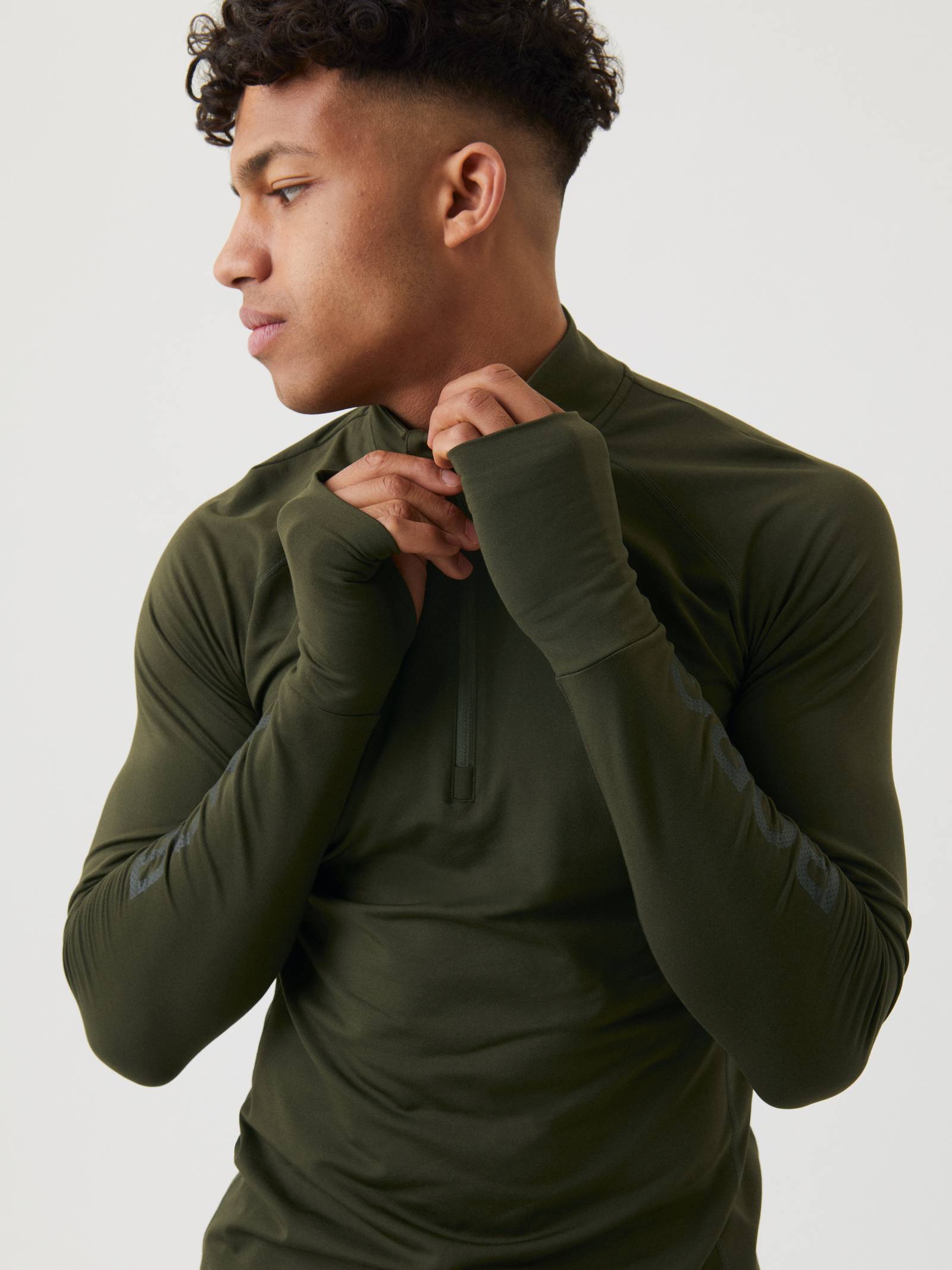 Borg Midlayer Half Zip image 3