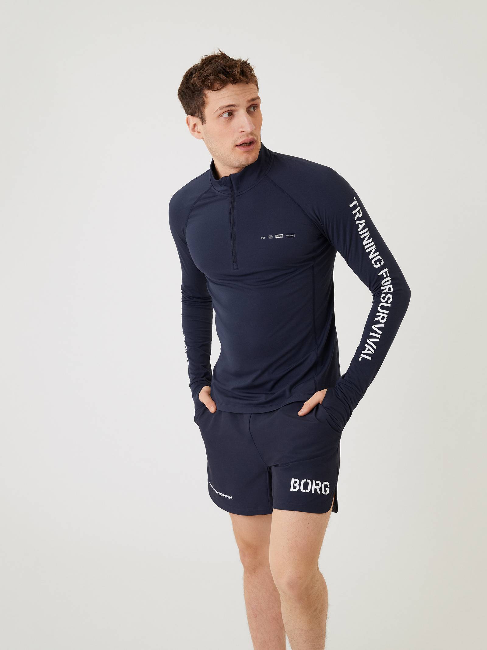 Borg Midlayer Half Zip image 1