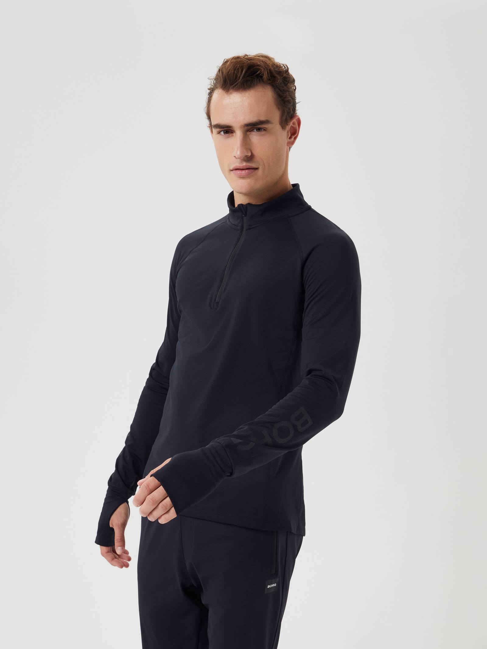 Borg Midlayer Half Zip image 1