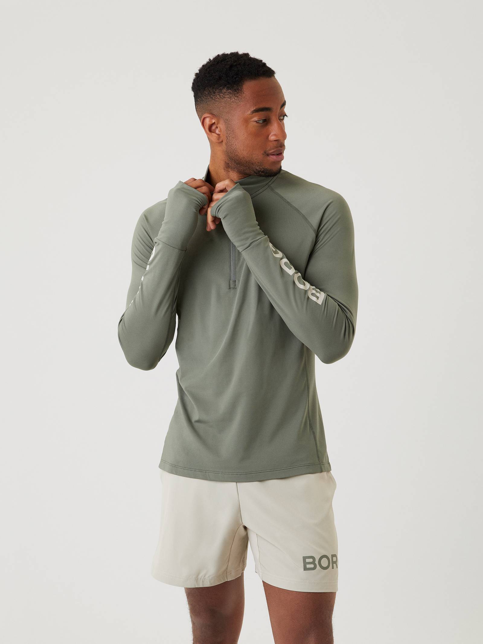 Borg Midlayer Half Zip image 2