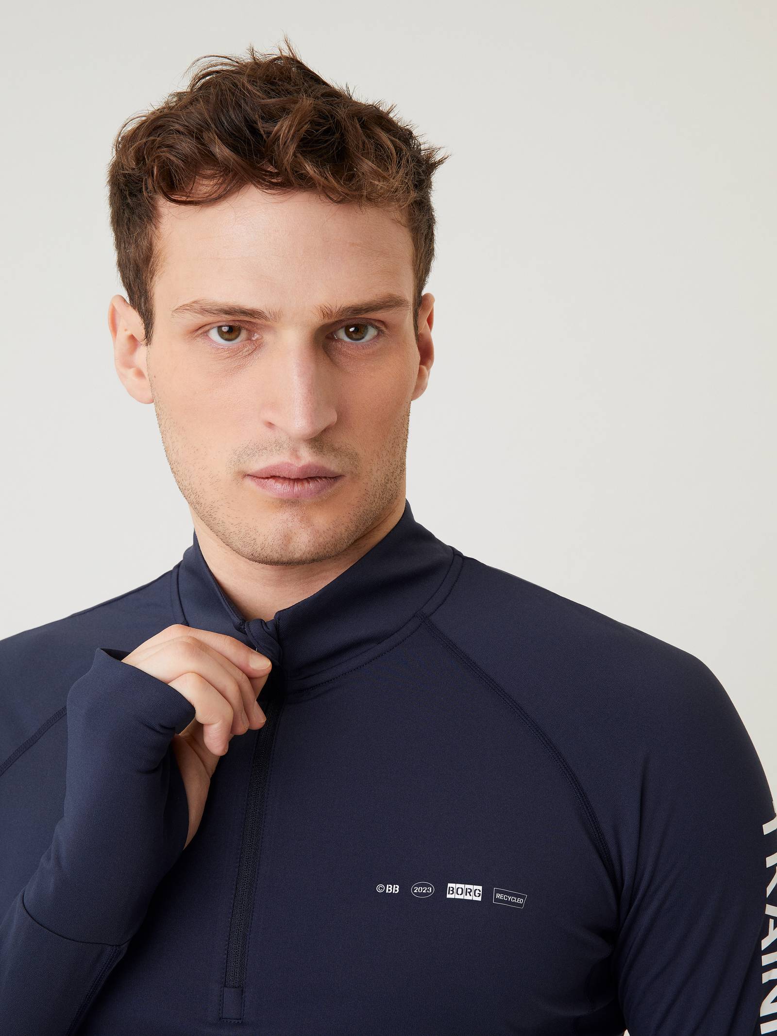Borg Midlayer Half Zip image 4