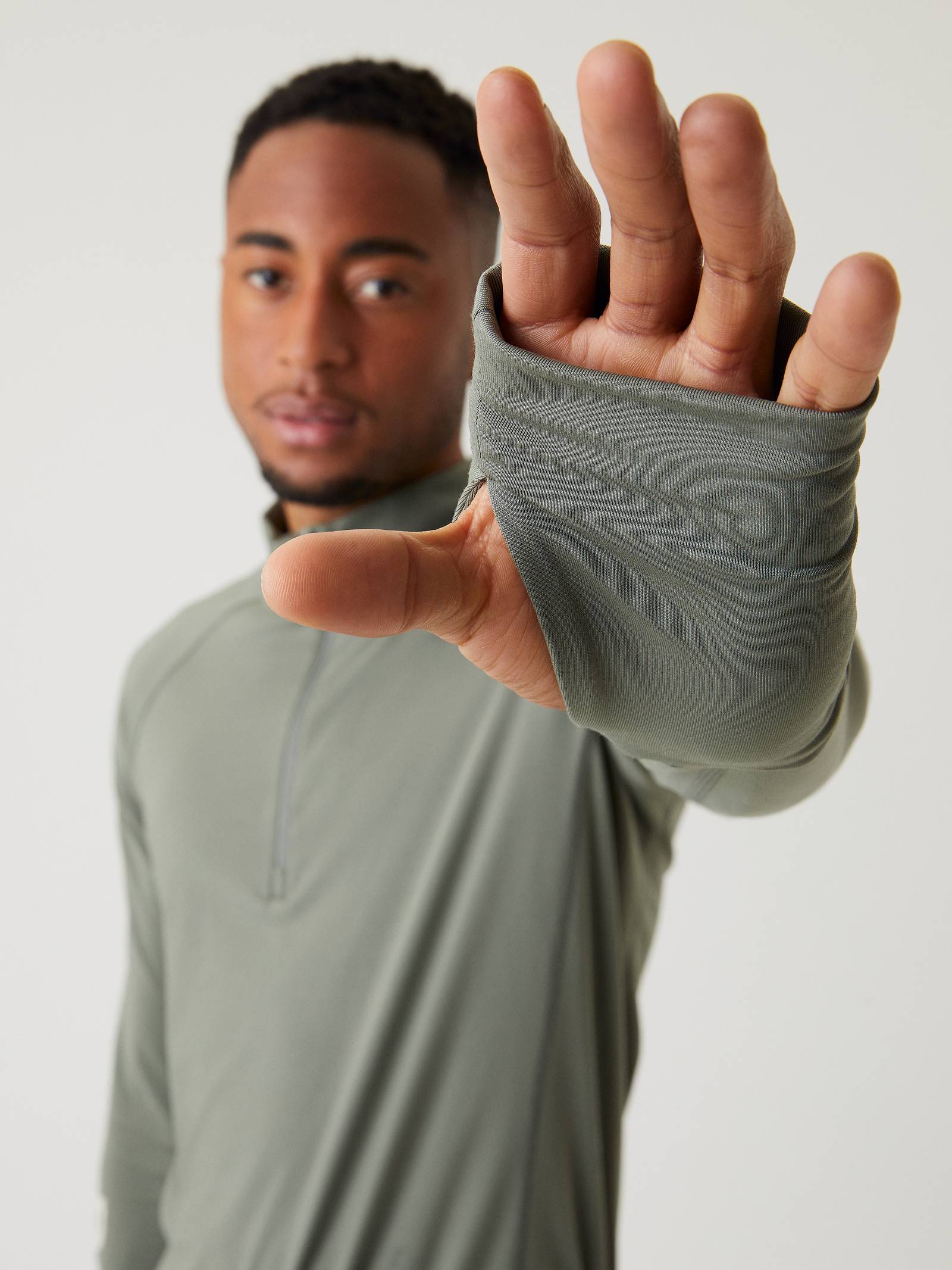 Borg Midlayer Half Zip image 6