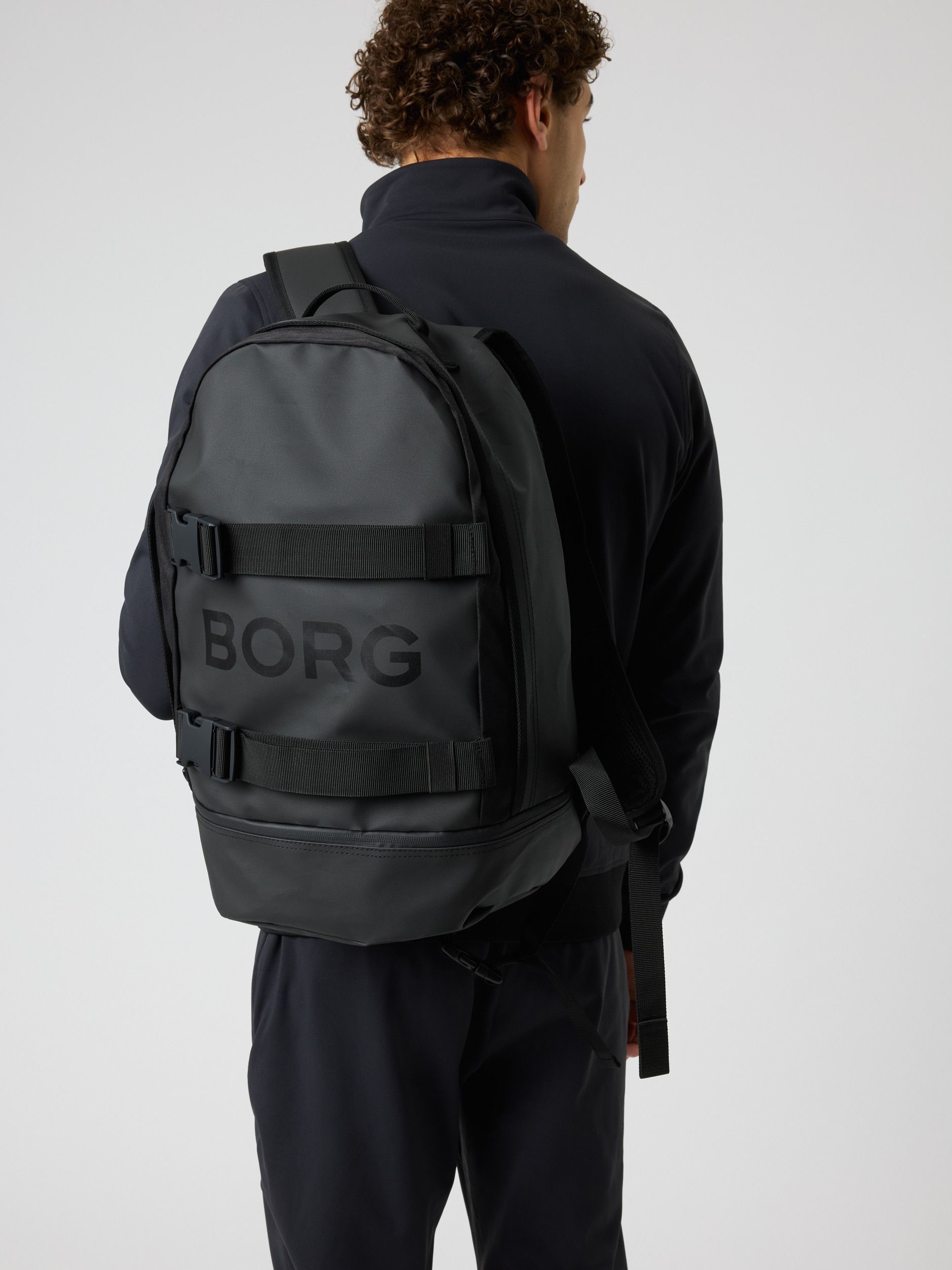 Borg Duffle Backpack 28L - Unisex - Black | Björn Borg