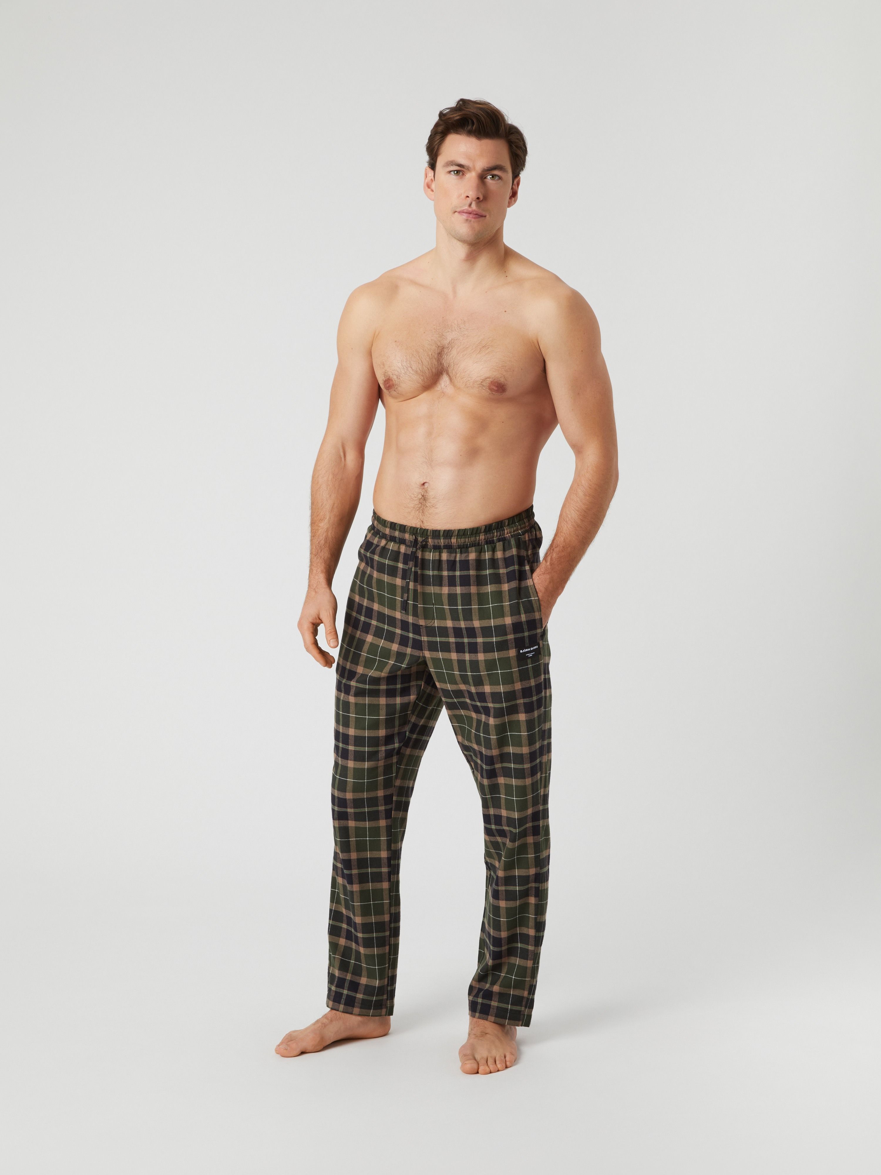 Core Flannel Pyjama Pants - Men - Gaelic Tartan 2 | Björn Borg