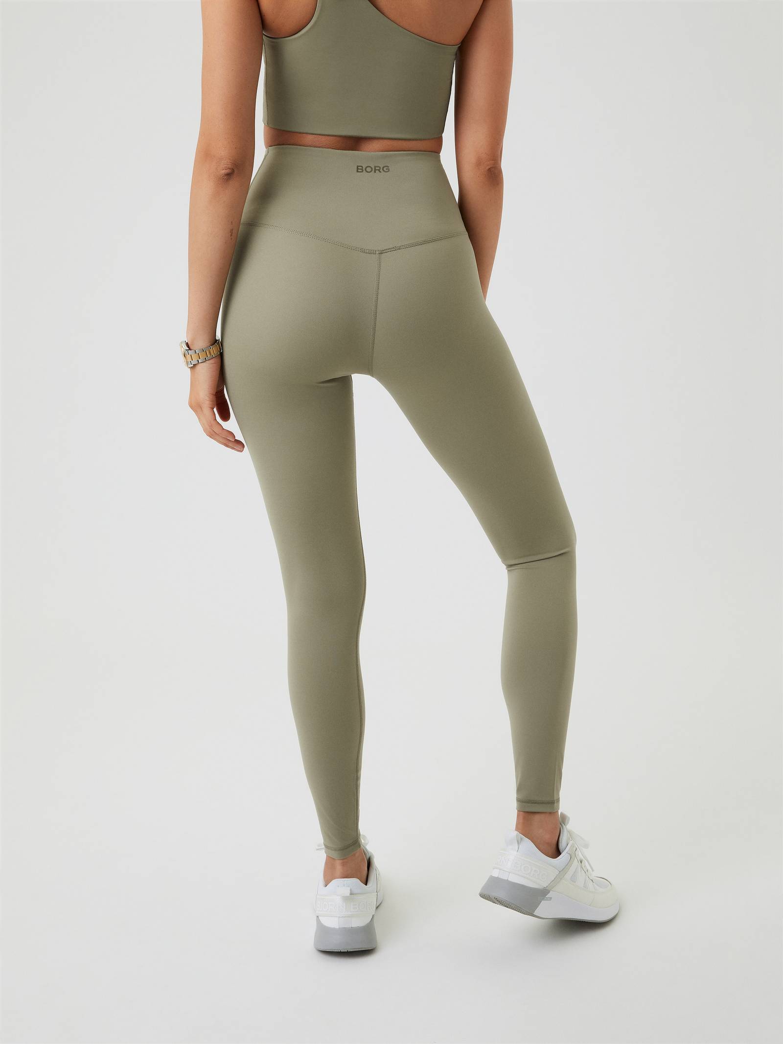 Borg High Waist Comfort Tights image 3