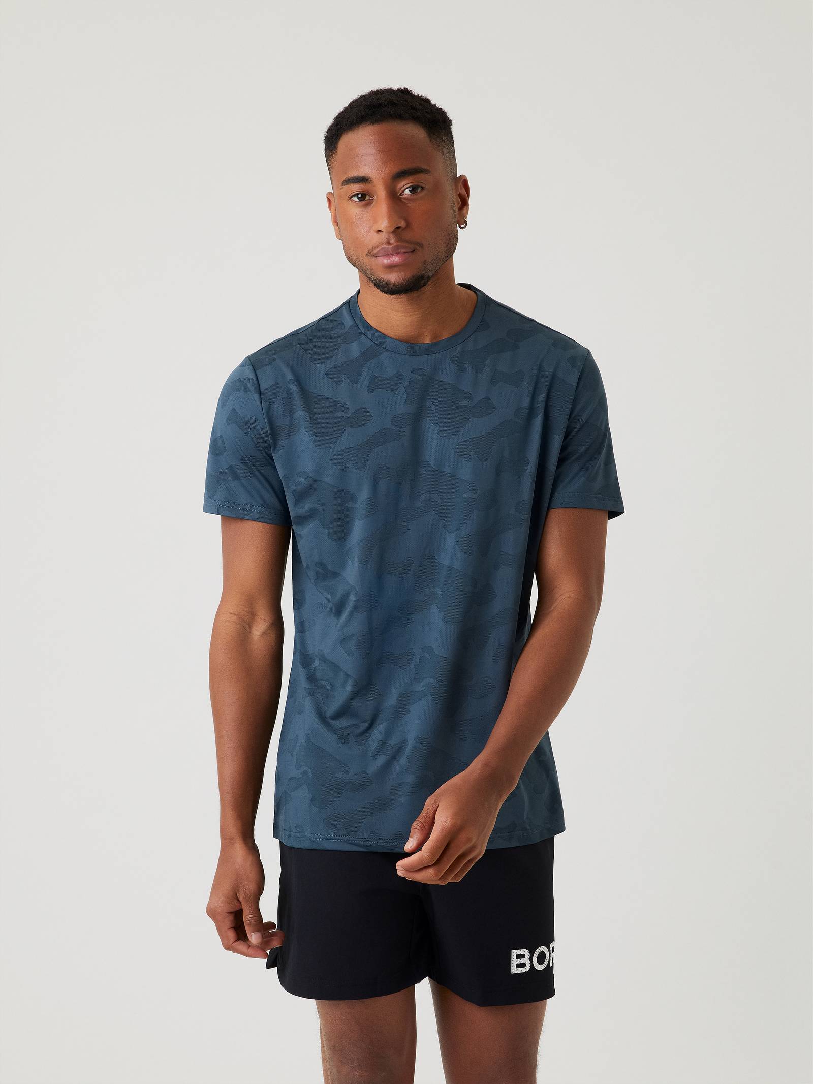 Björn Borg - Borg Performance T-Shirt Navy - Image 1