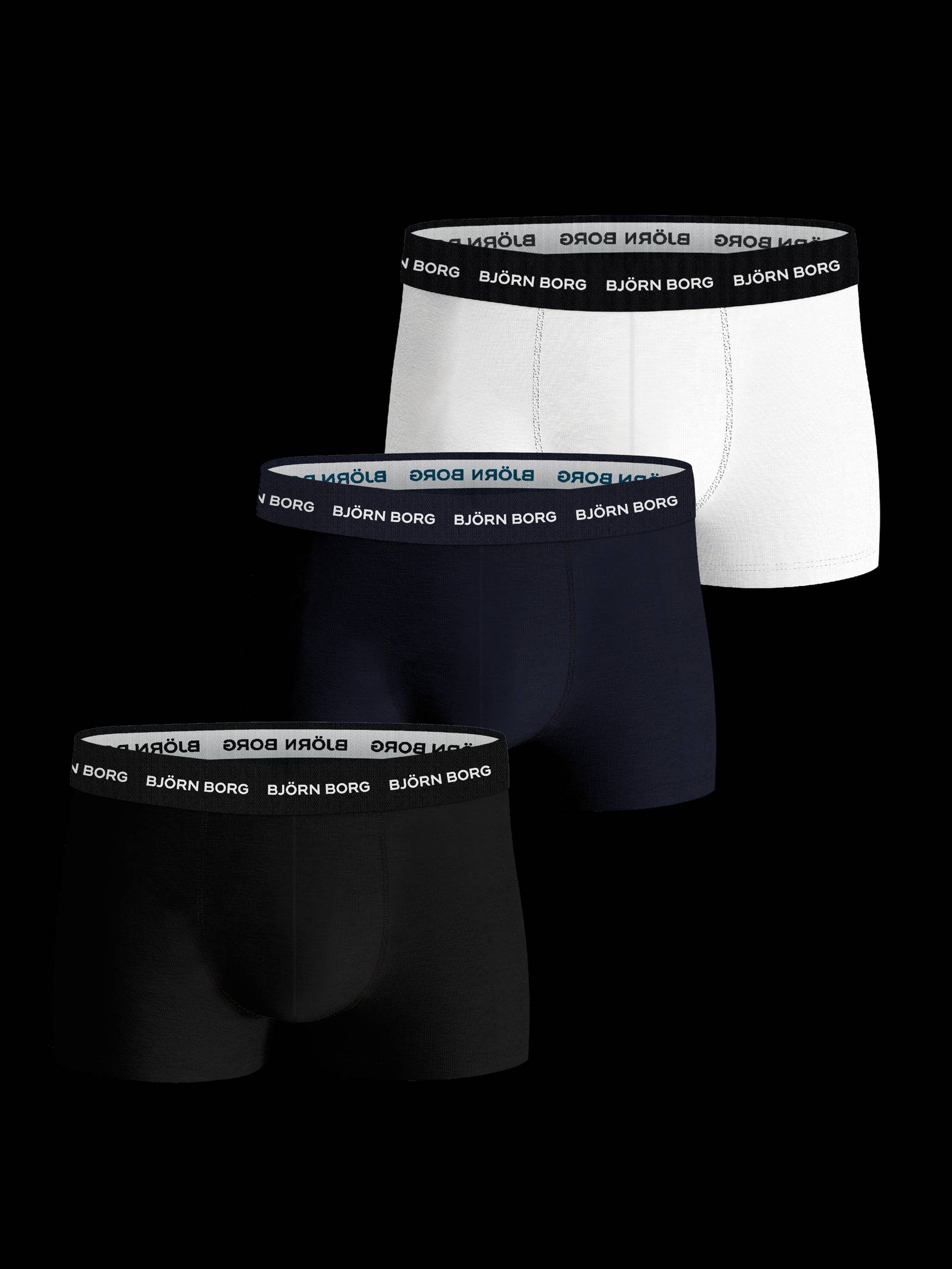 Cotton Stretch Trunk 3-pack image 1