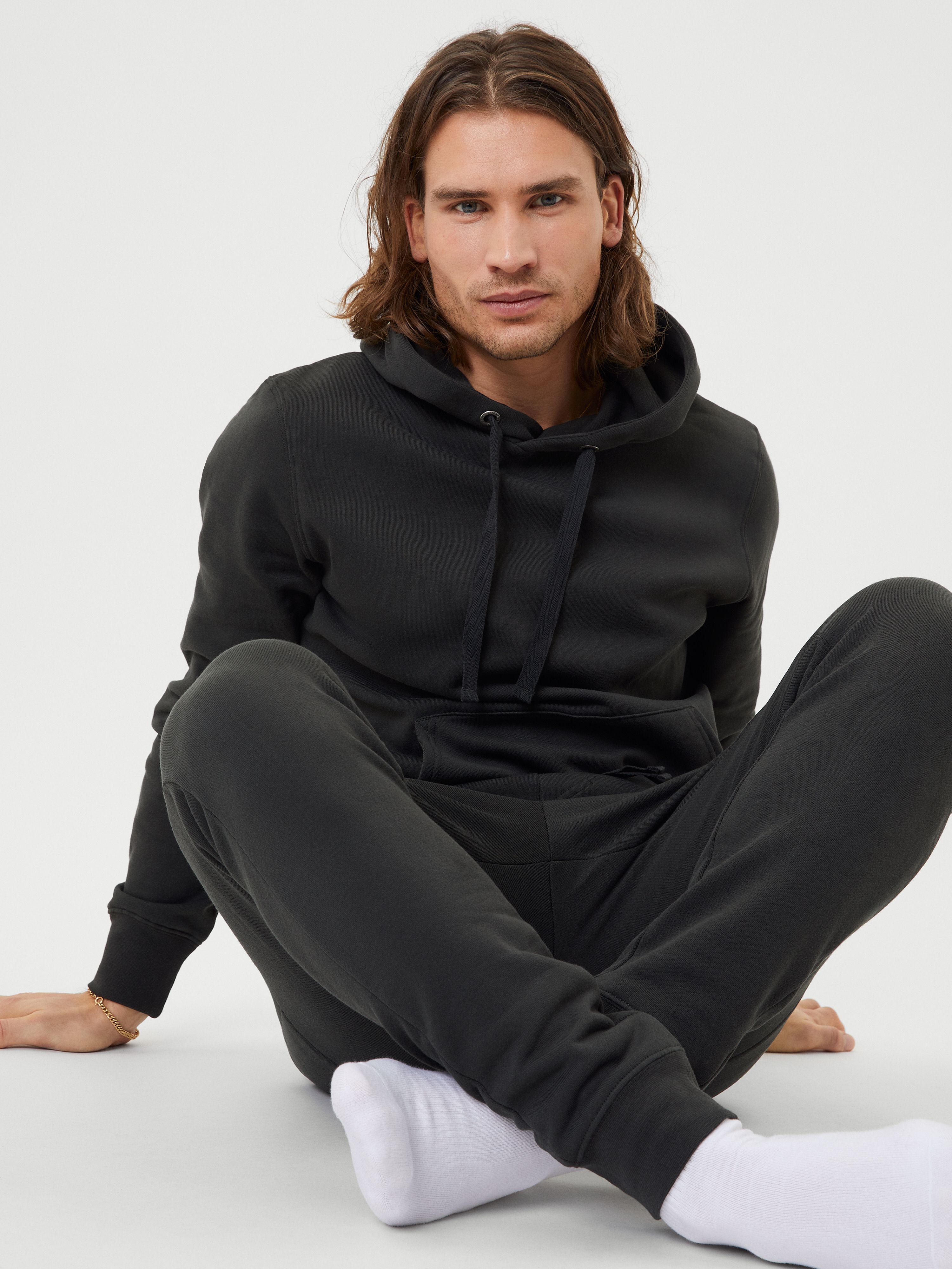 Centre Hoodie - Men - Peat | Björn Borg
