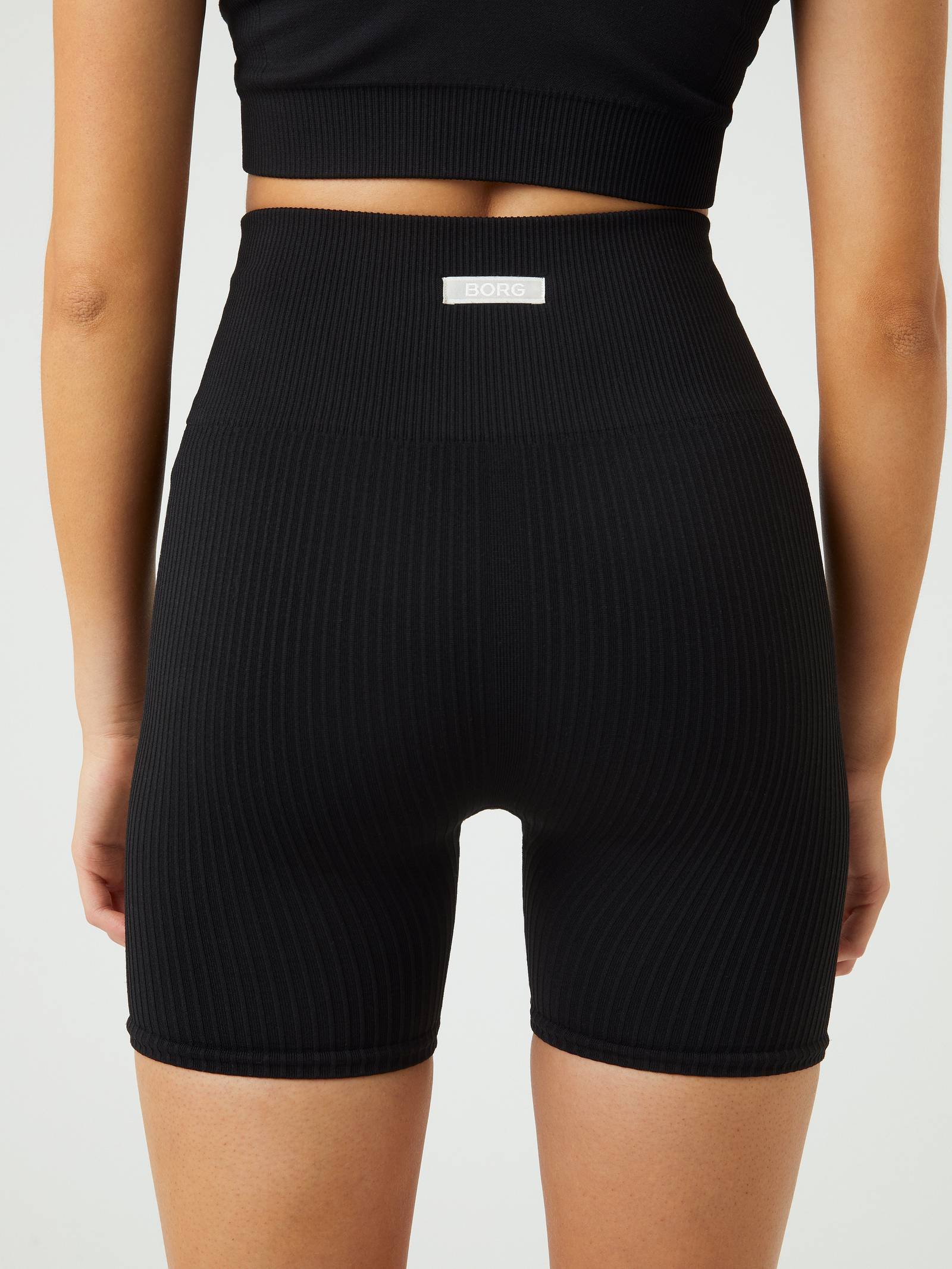 Borg Seamless Rib Shorts image 3