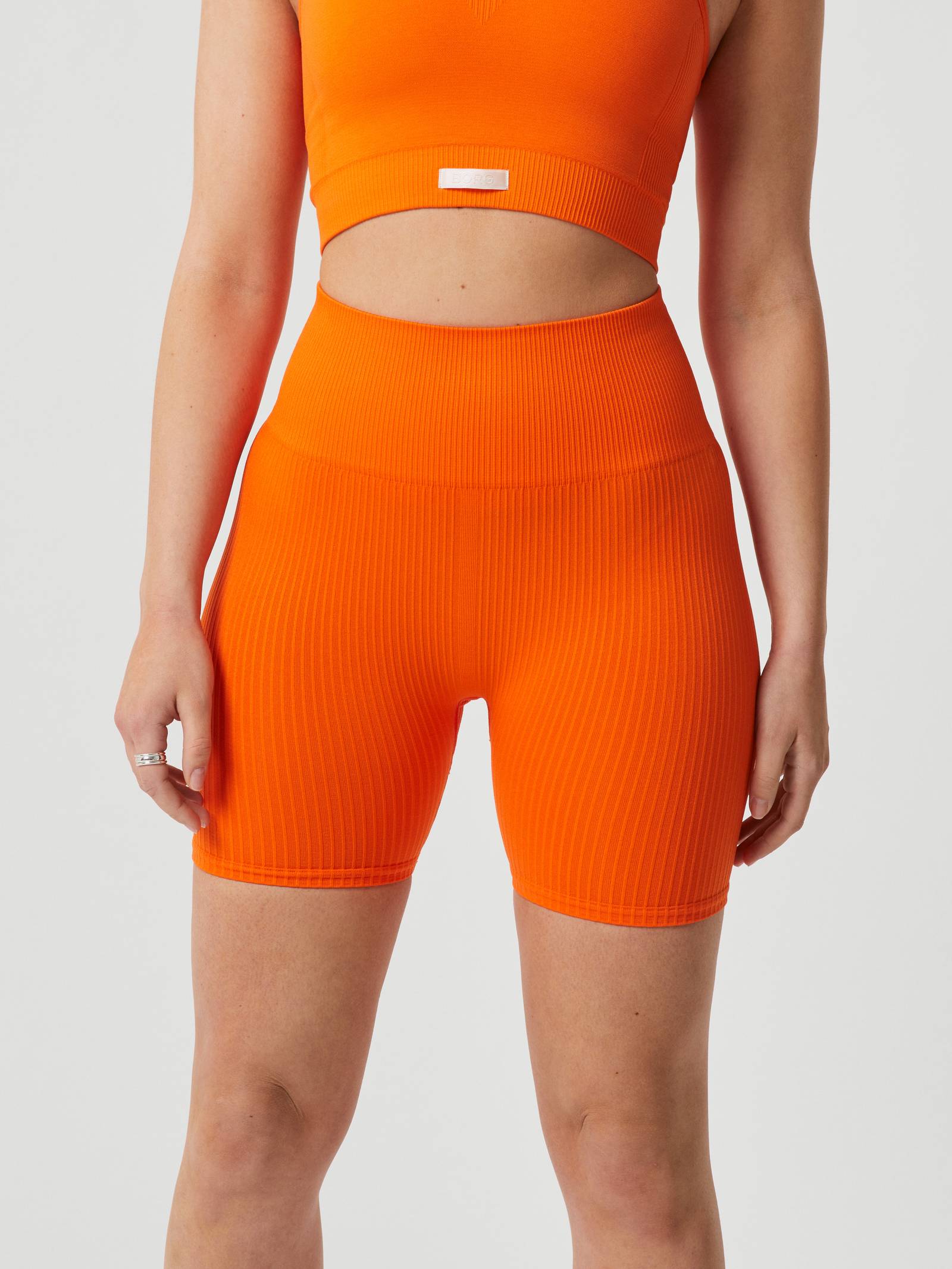 Borg Seamless Rib Shorts image 2