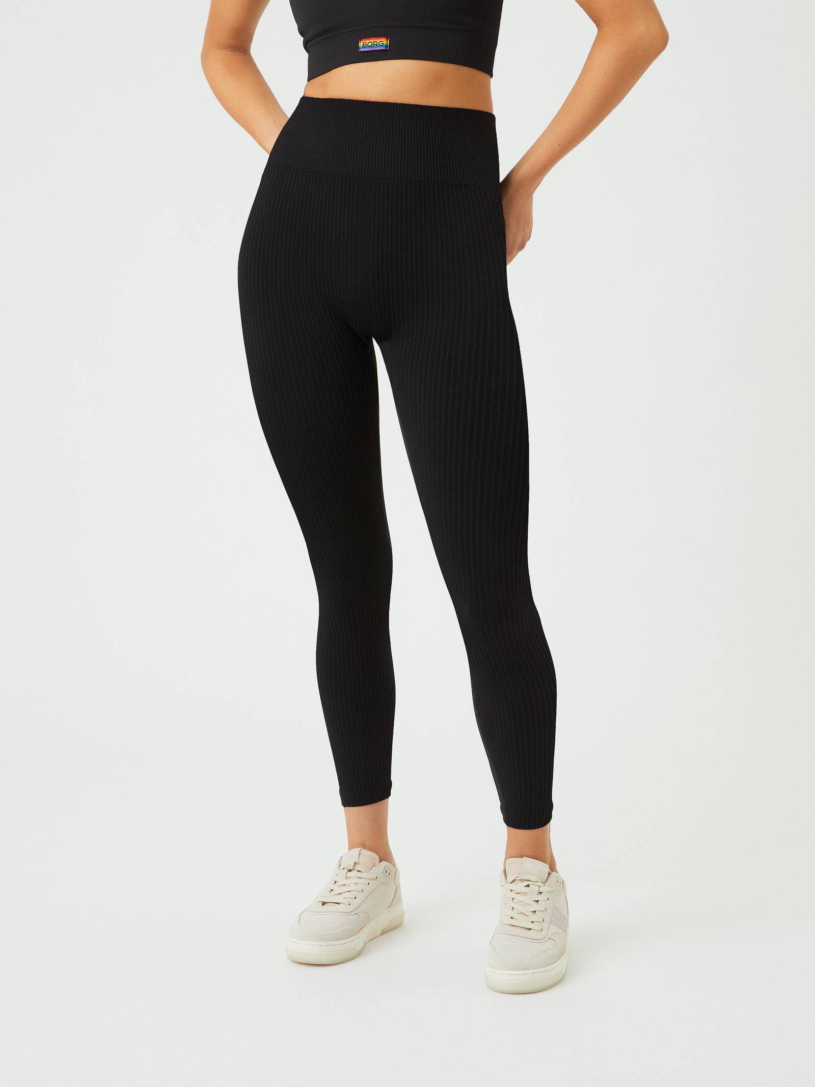 Borg Seamless Rib Tights image 2