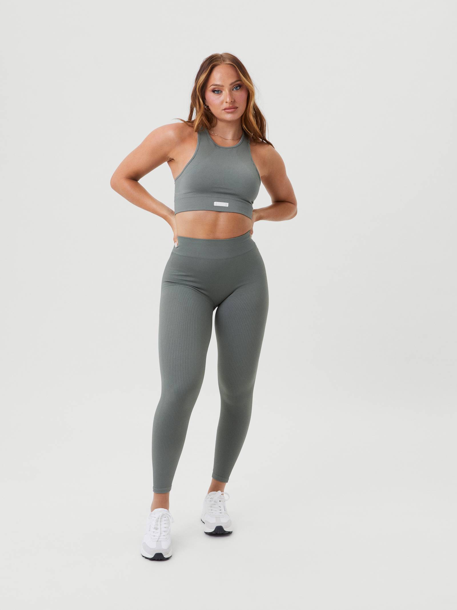 Alice Stenlöf Seamless Rib Tights image 1