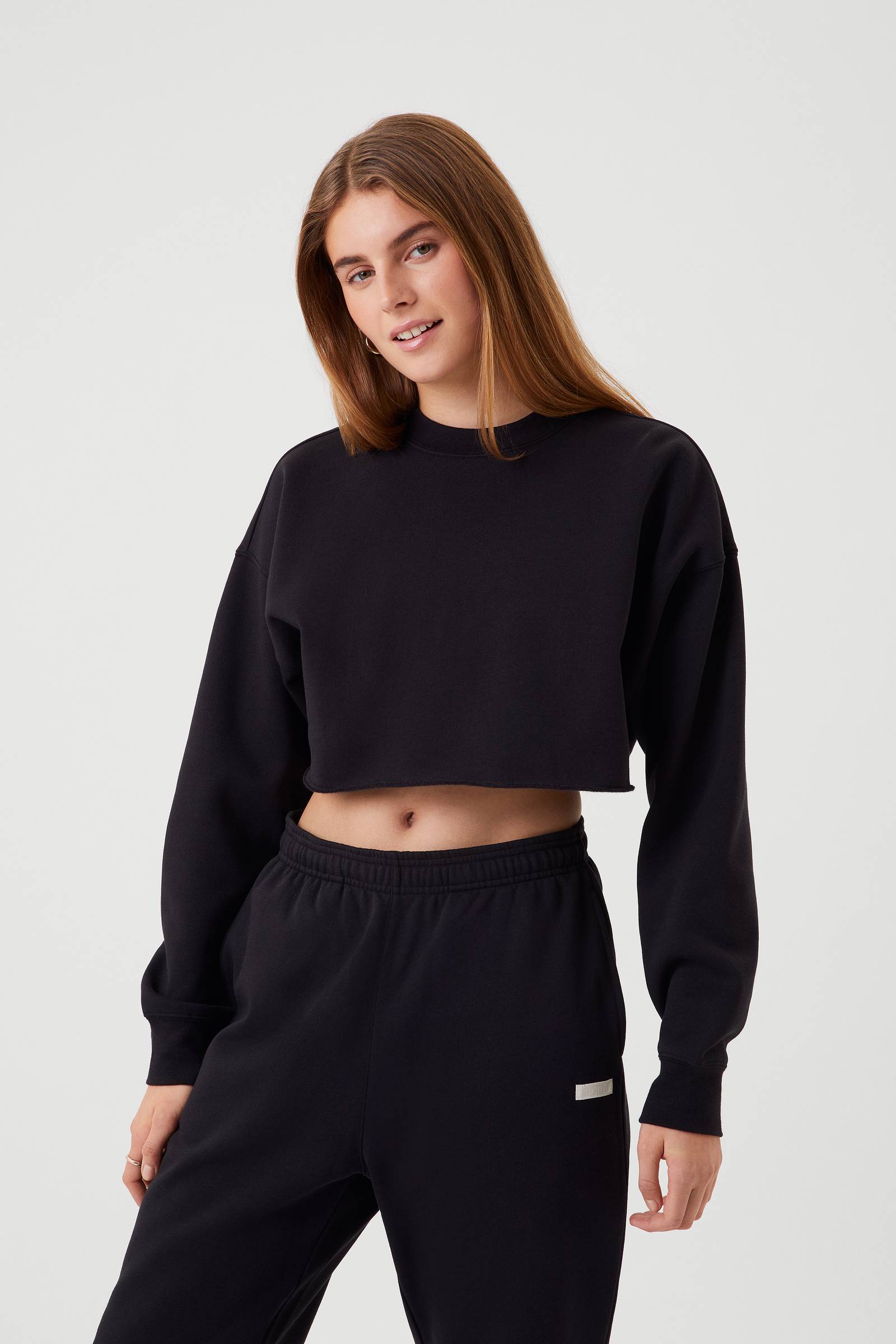 Studio Oversized Cropped Crew image 1