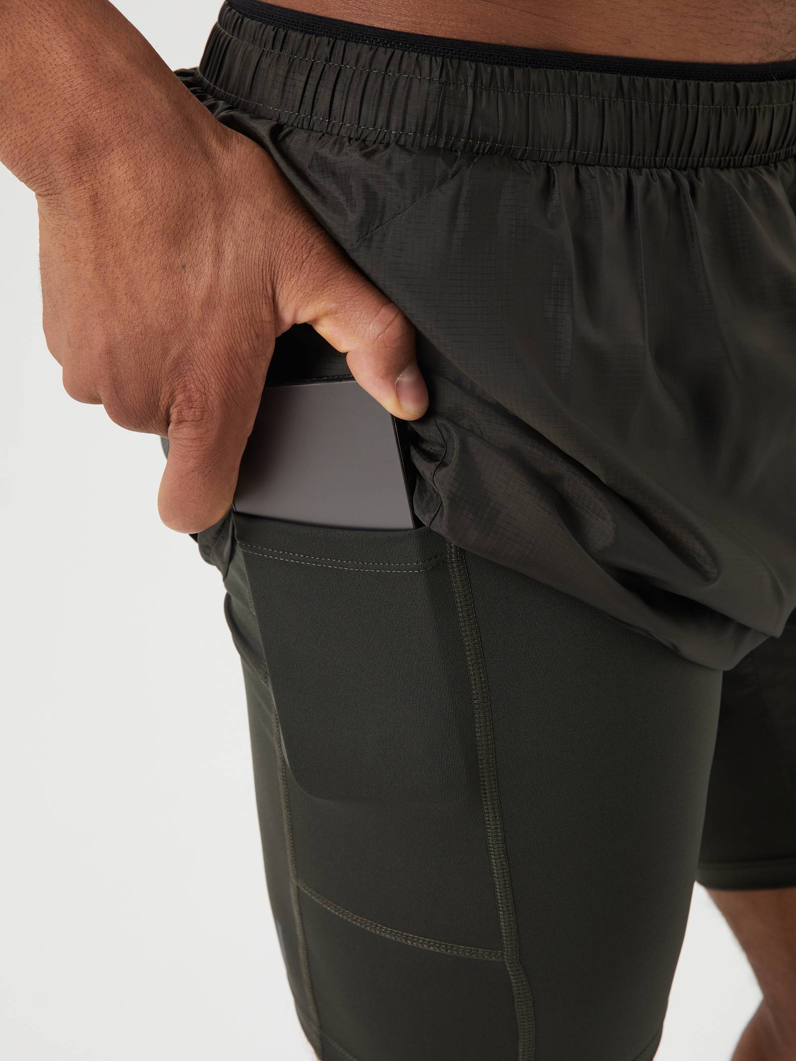 Borg Running Shorts 2 In 1 image 5