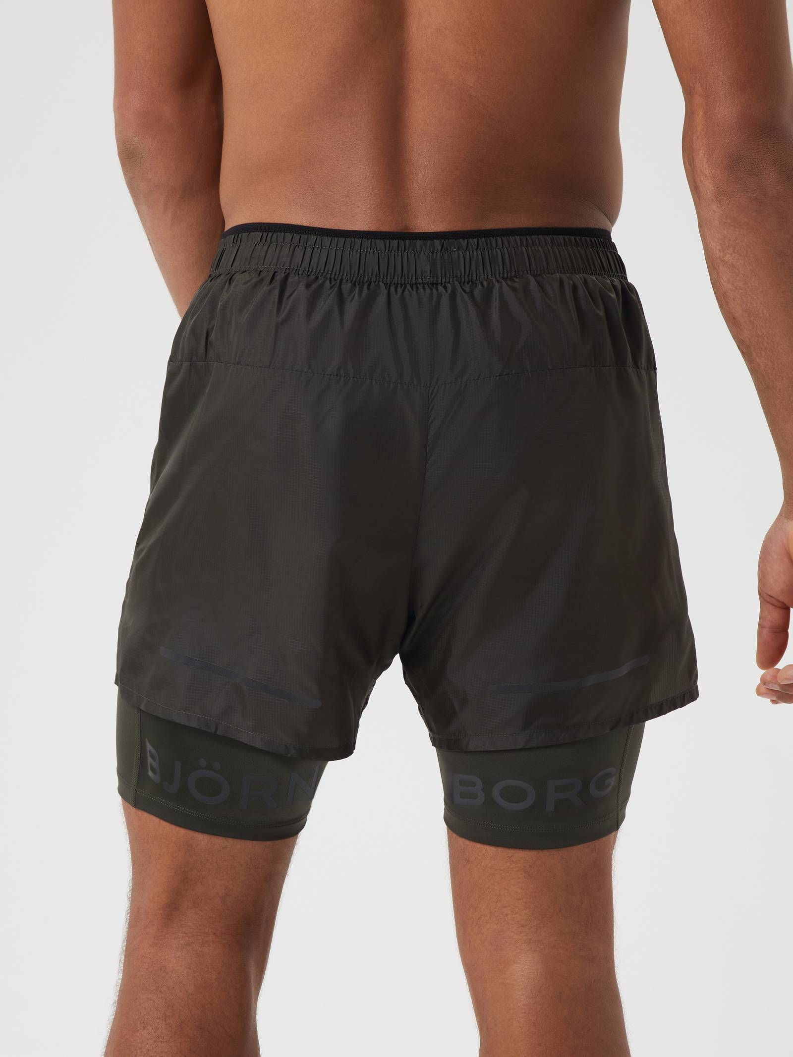 Borg Running Shorts 2 In 1 image 4