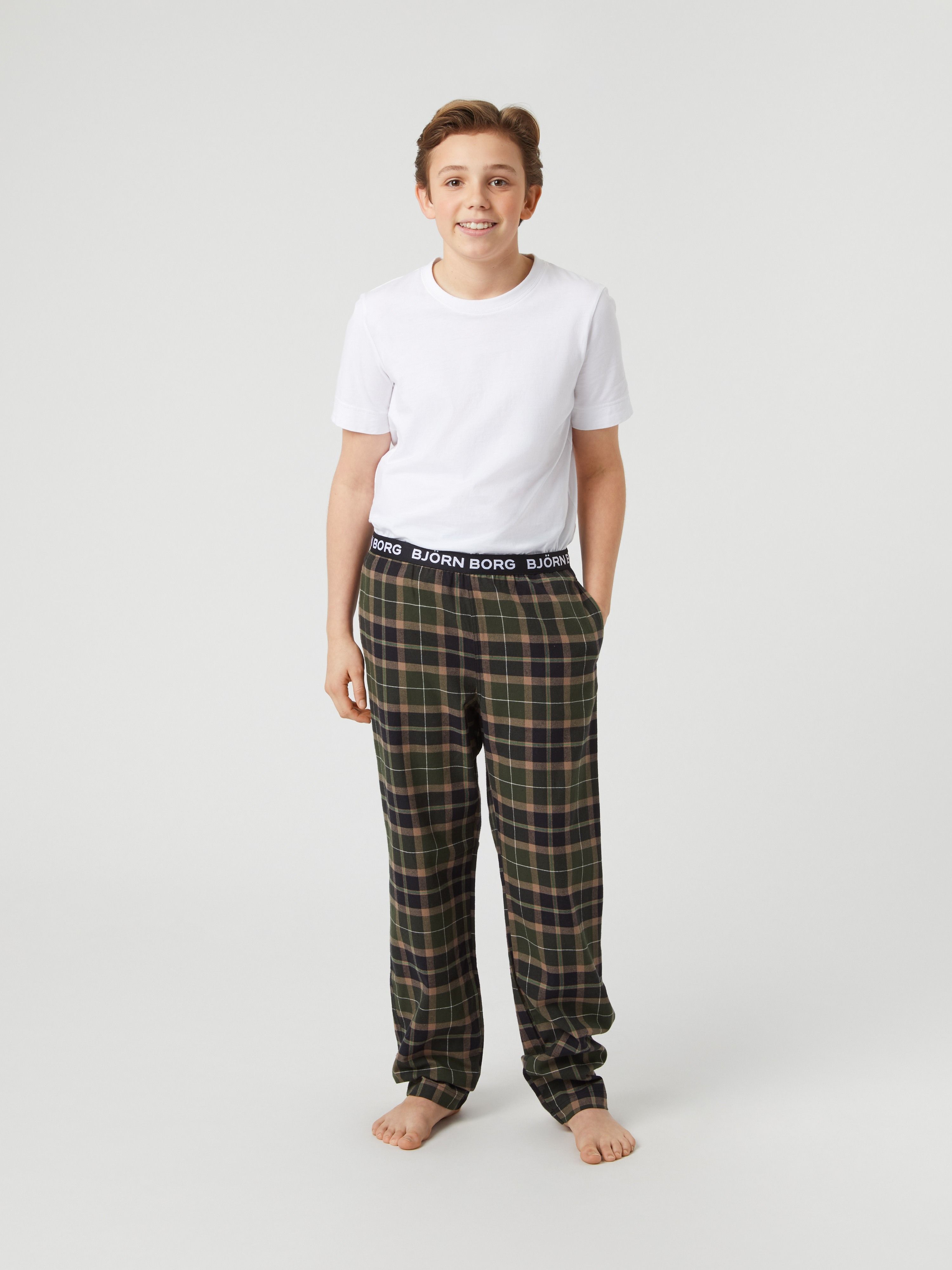 Core Pyjama Pants - Kids - Gaelic Tartan 2 | Björn Borg