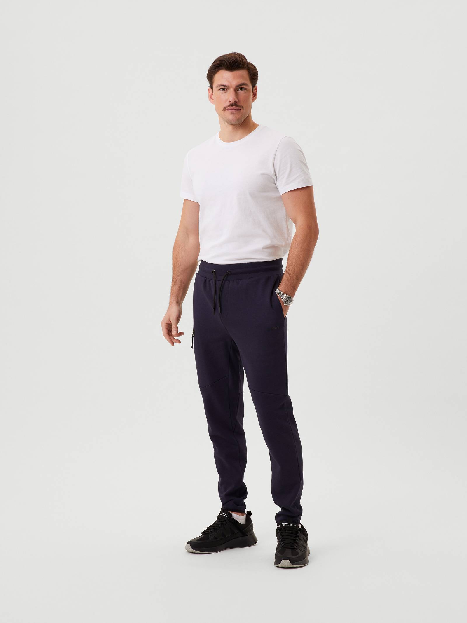 Borg Tech Sweat Pants image 1