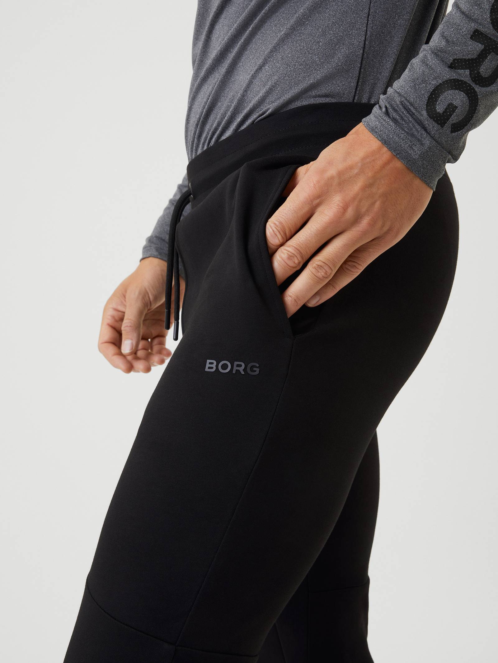 Borg Tech Sweat Pants image 4
