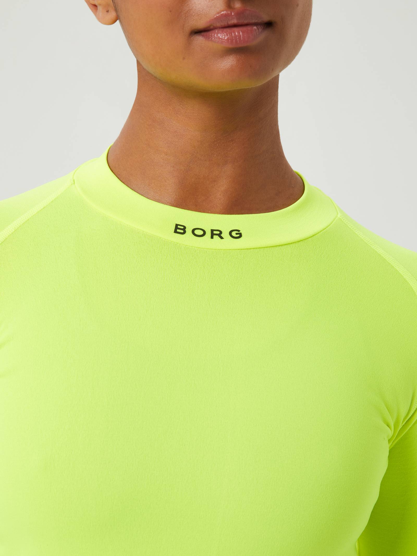 Borg Running Seamless Mock Neck image 5
