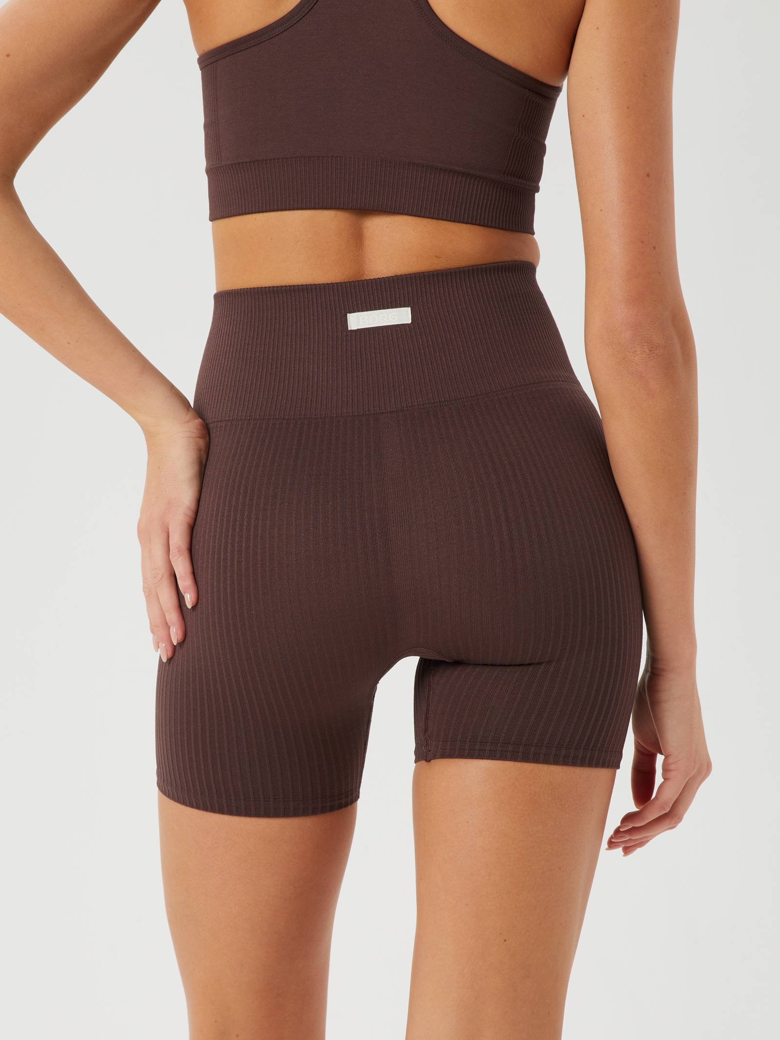 Studio Seamless Rib Shorts image 4