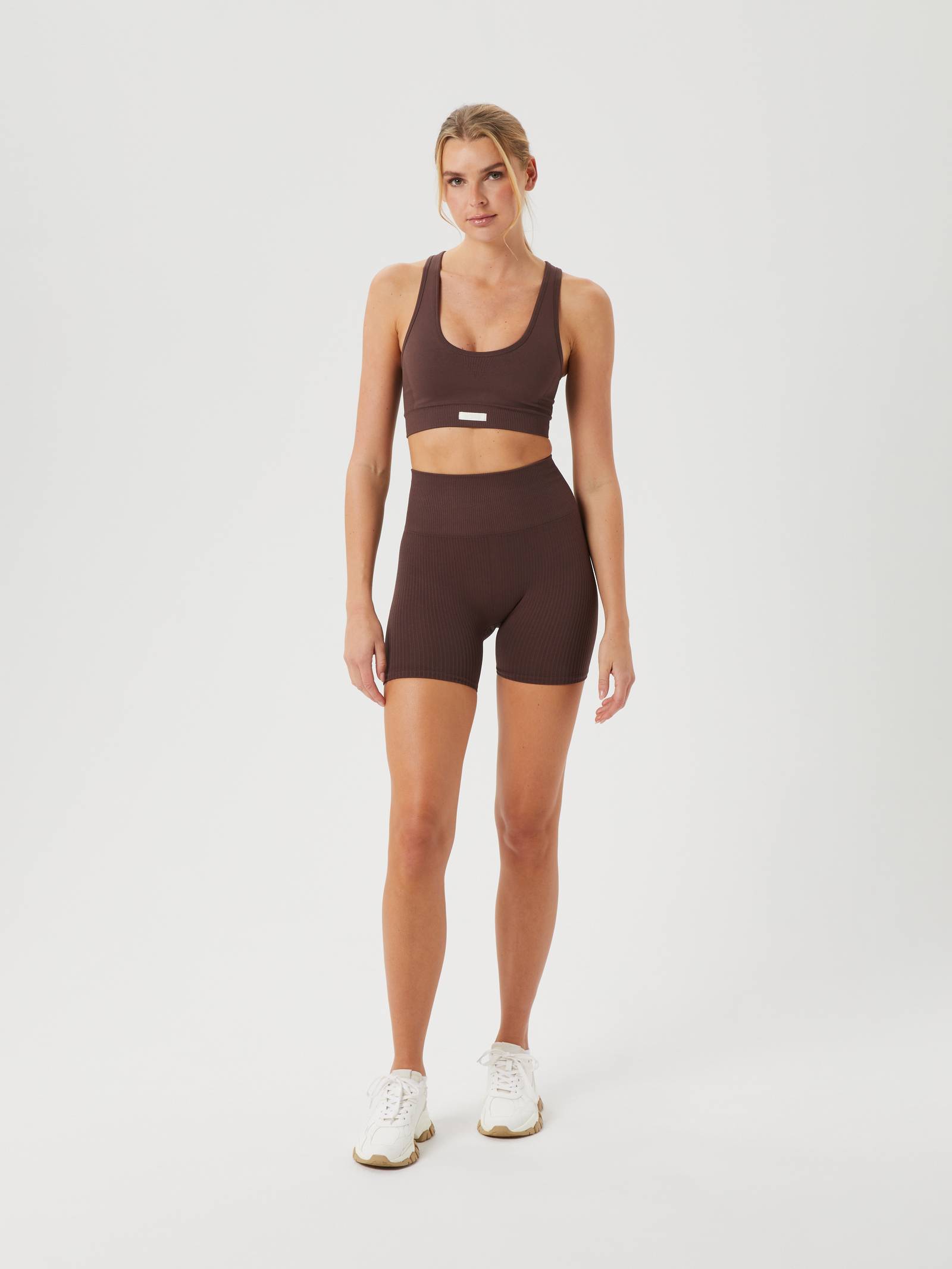 Studio Seamless Rib Shorts image 3