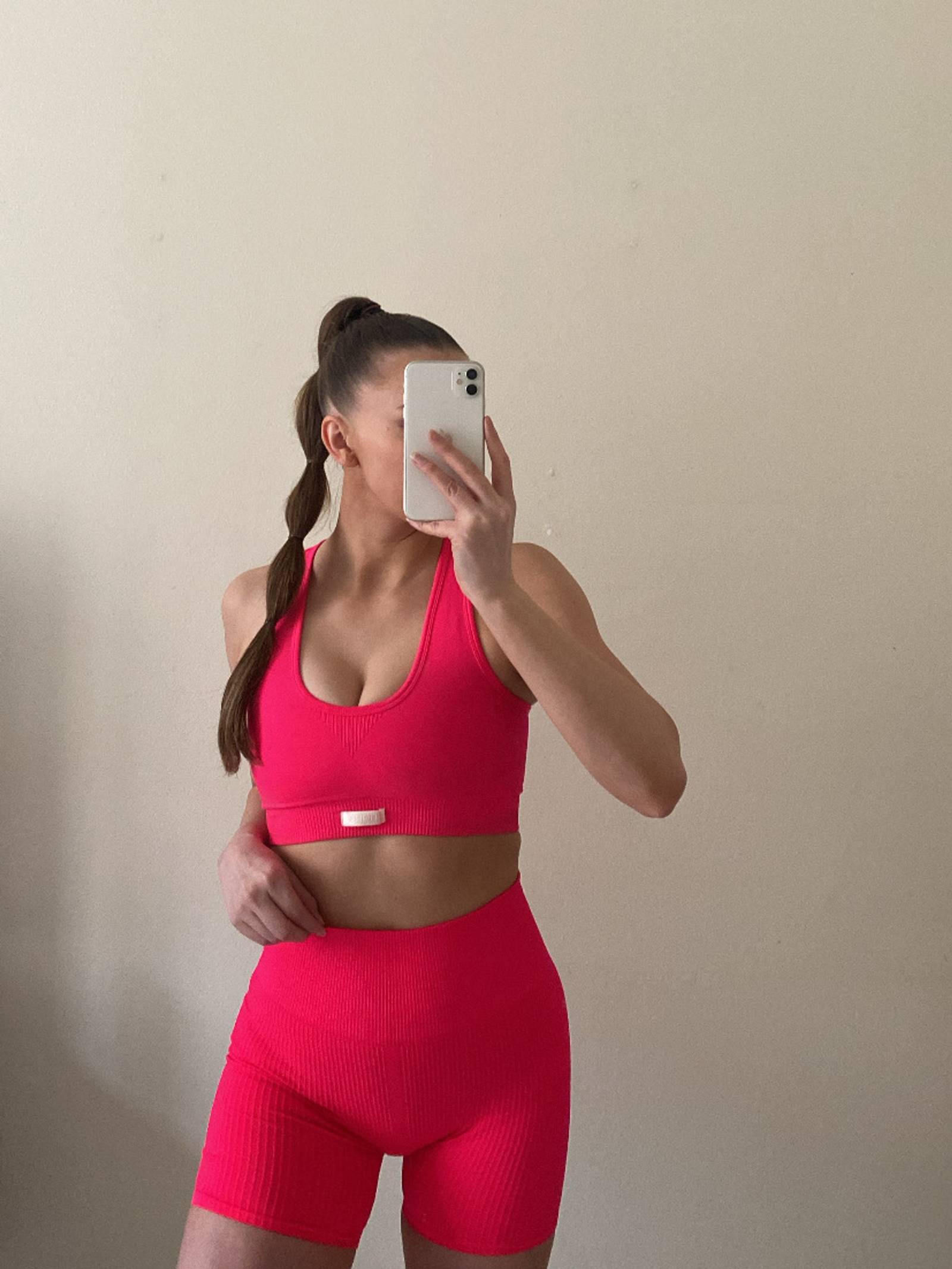 Studio Seamless Rib Shorts image 5