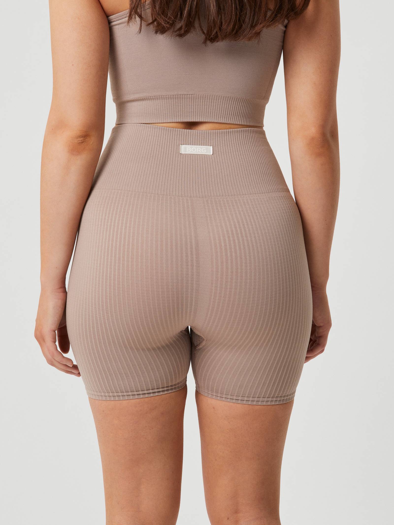 Studio Seamless Rib Shorts image 6