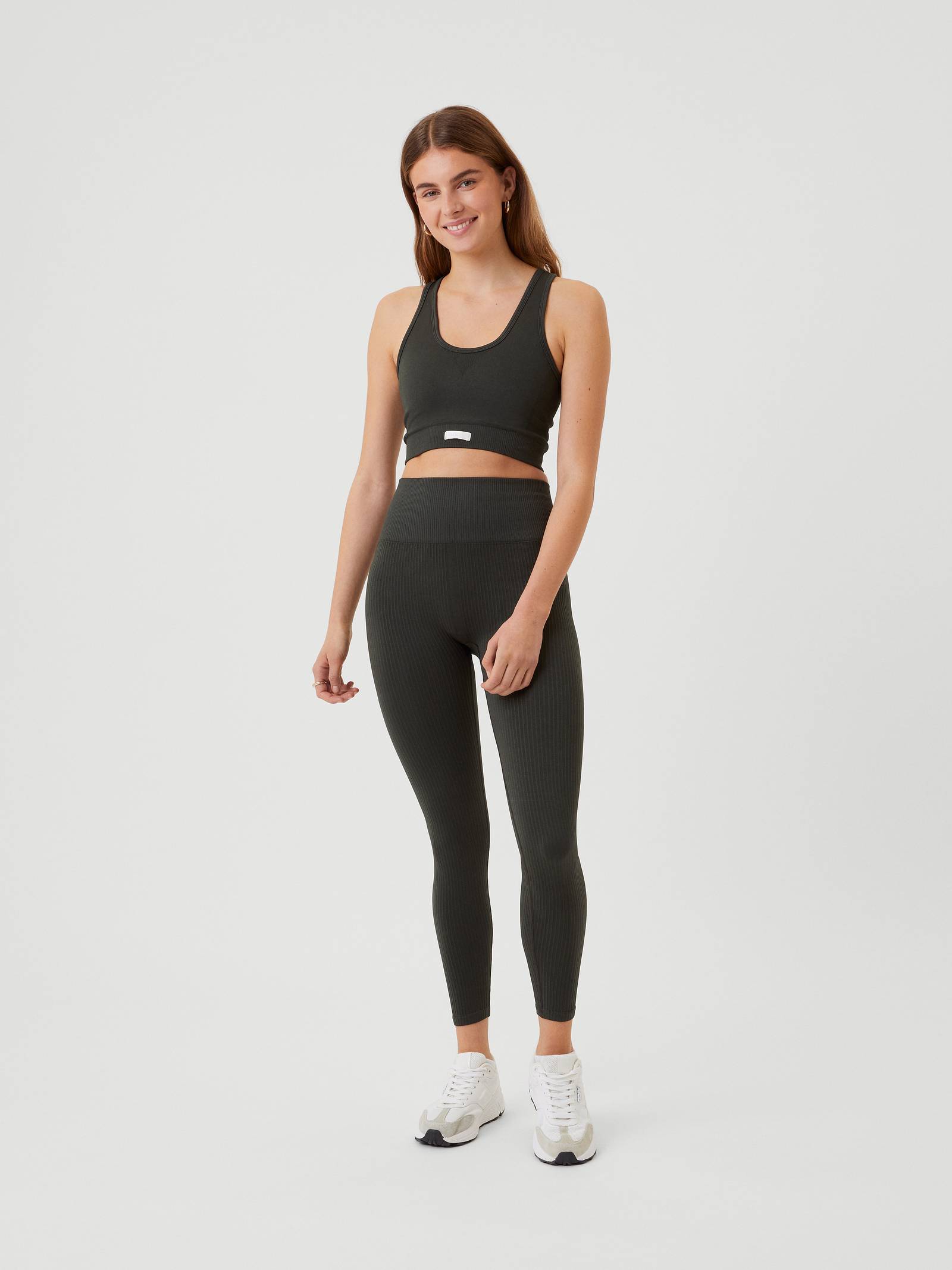 Studio Seamless Rib Tights image 1