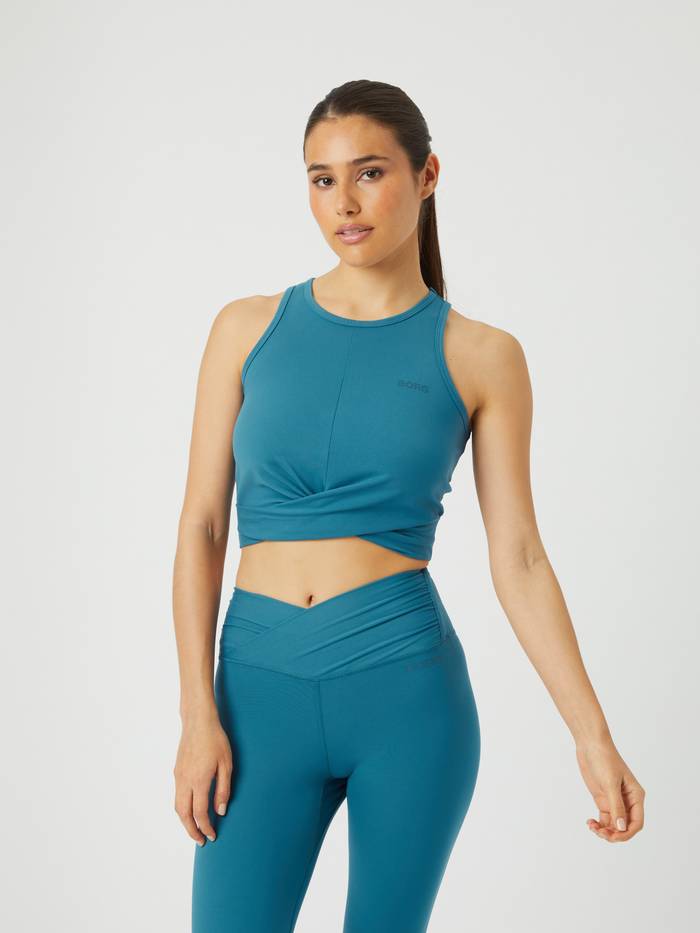 Björn Borg - Studio Cross Tank Mallard Blue