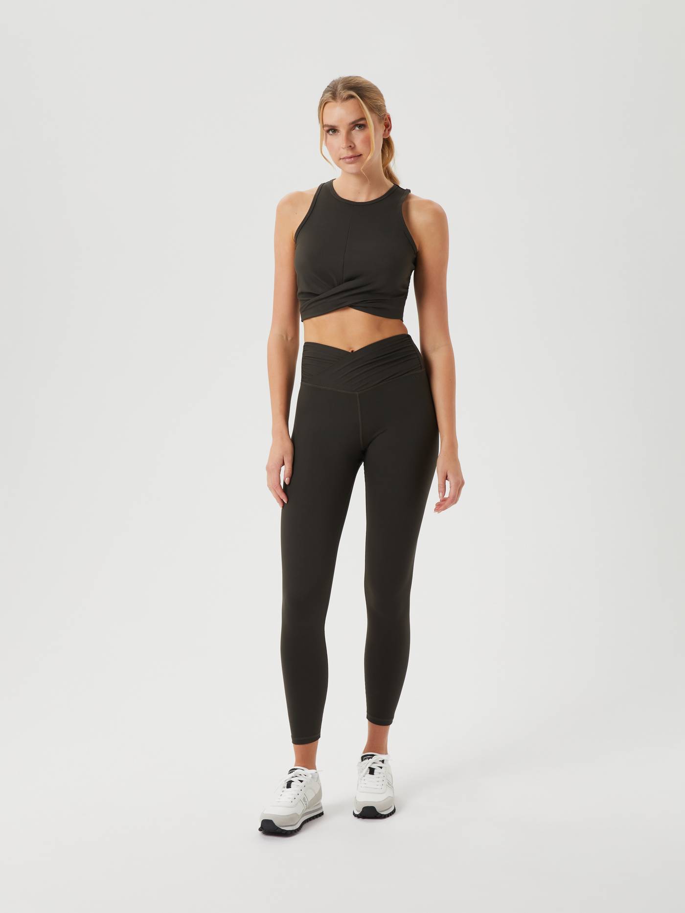 Björn Borg - Studio Cross Tights Peat Women - Image 1