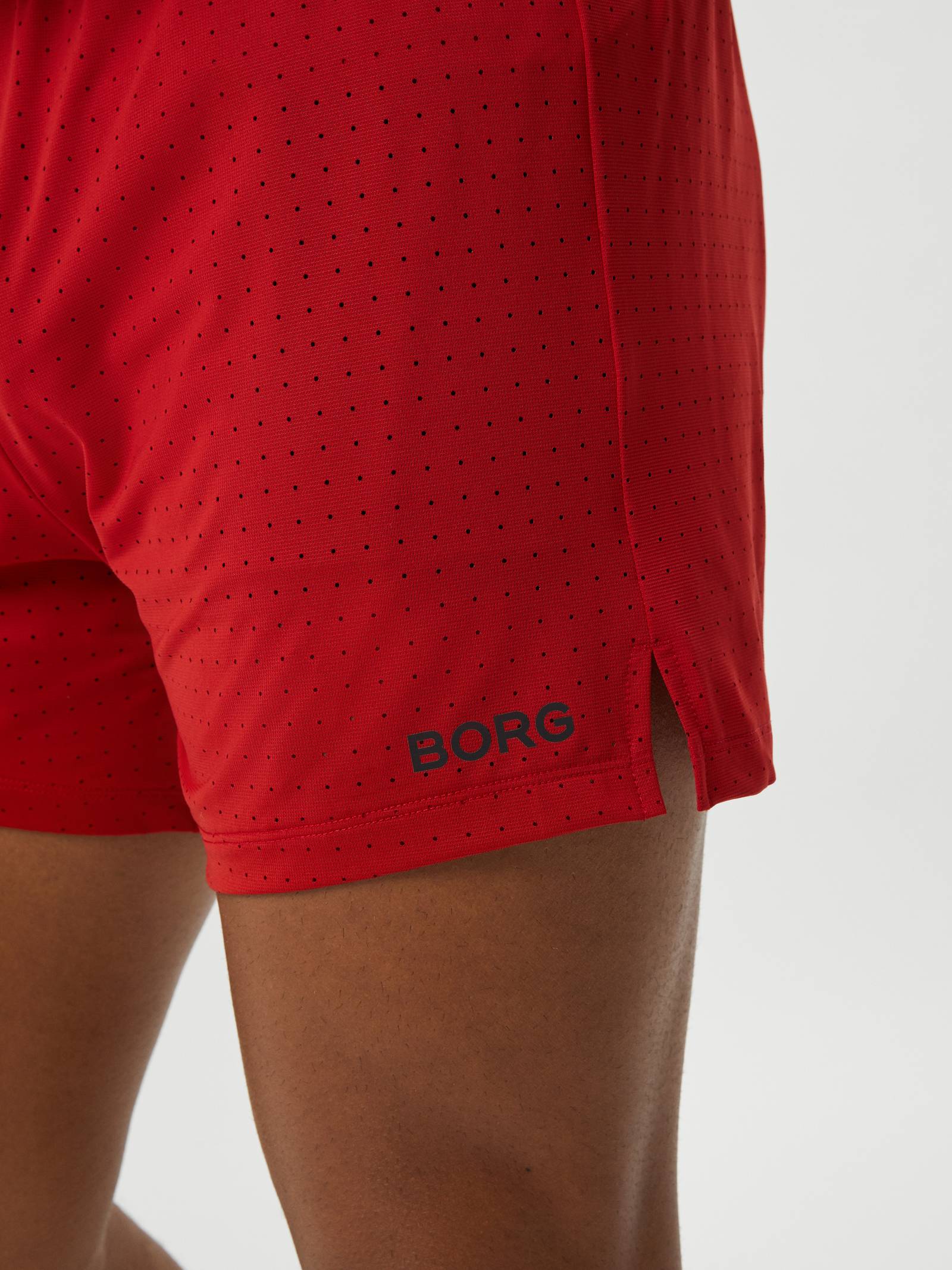 Borg Running Perforated 5' Shorts image 5