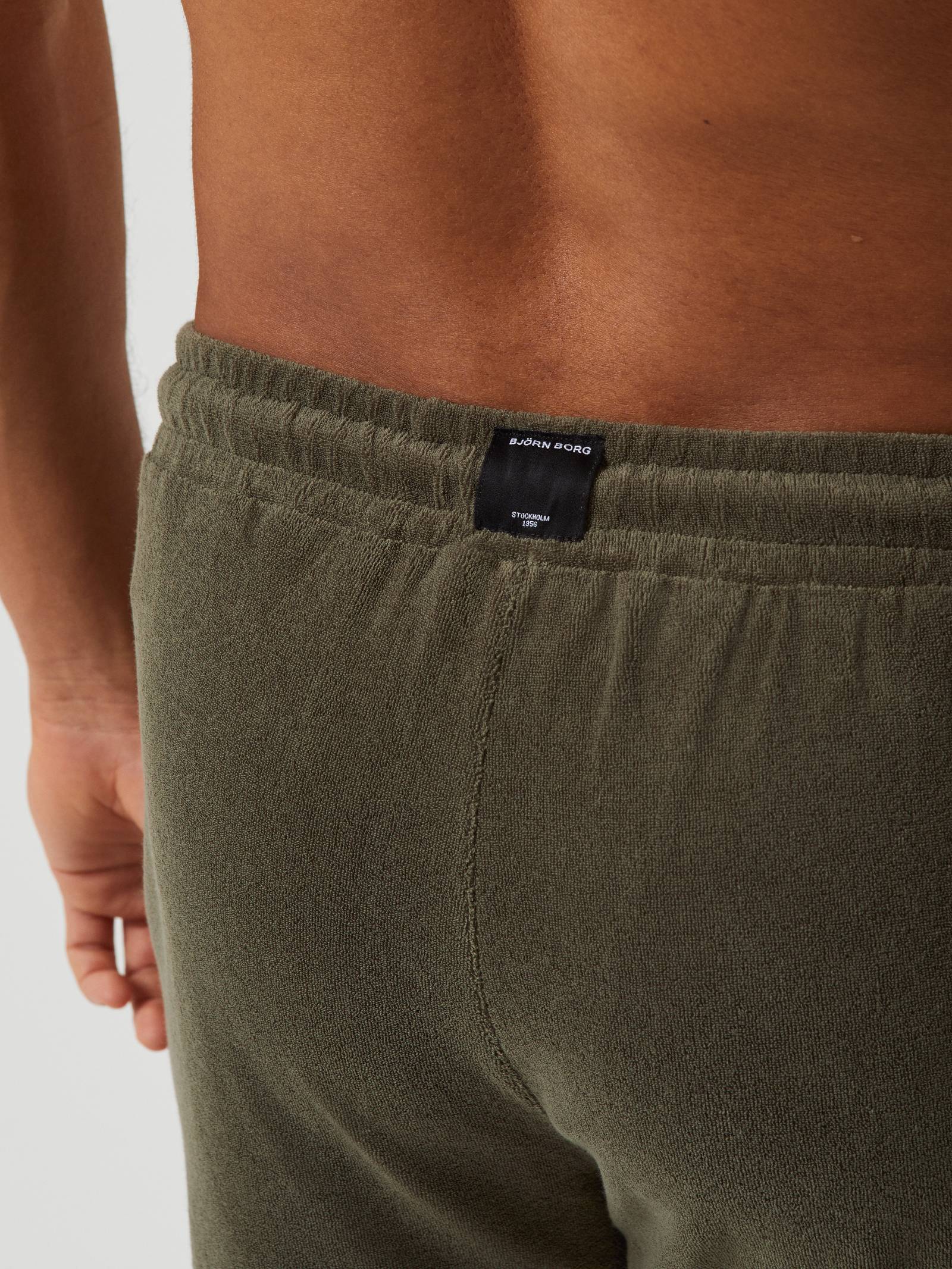 Borg Toweling Pool Shorts image 4