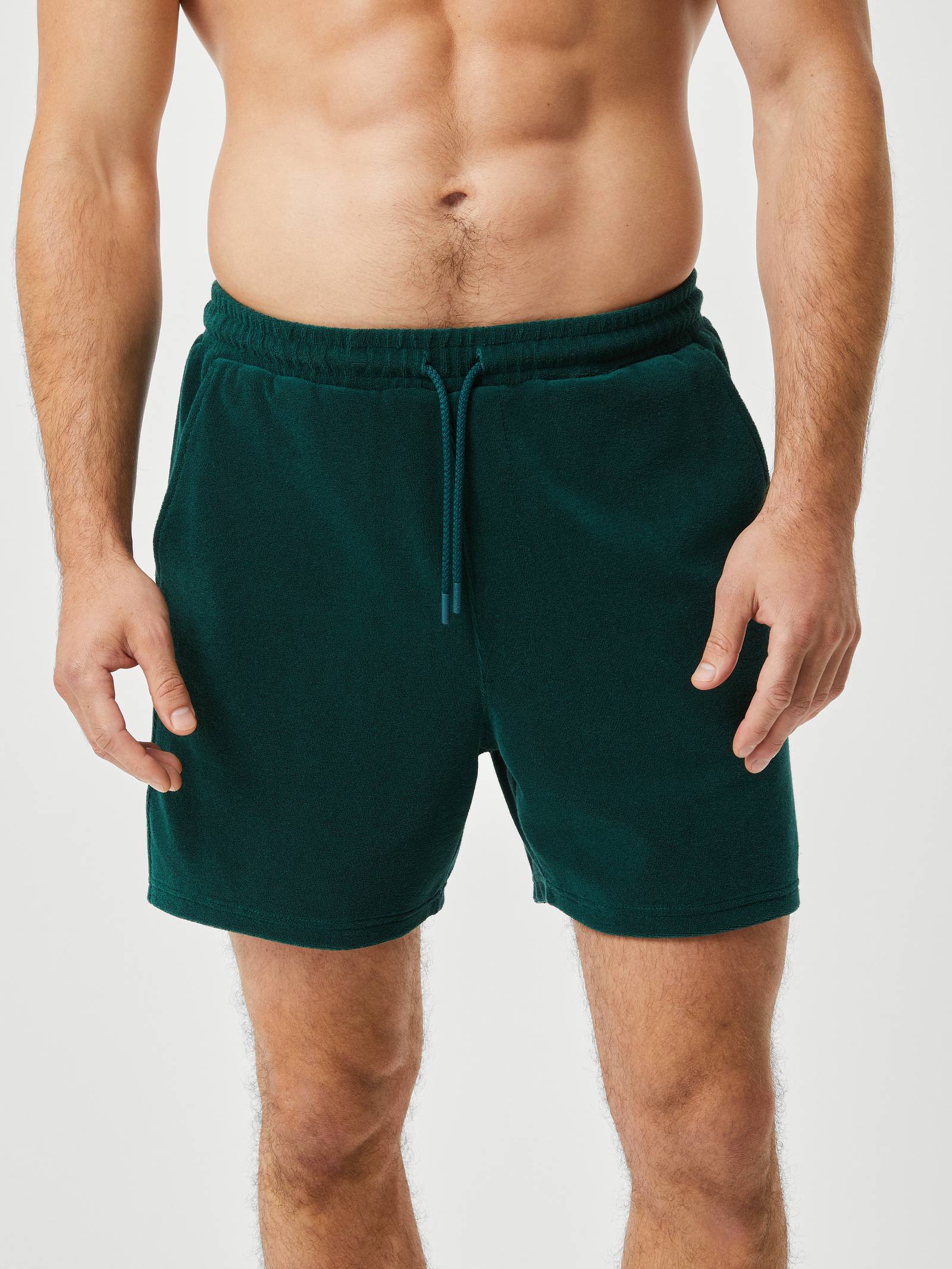 Borg Toweling Pool Shorts image 2