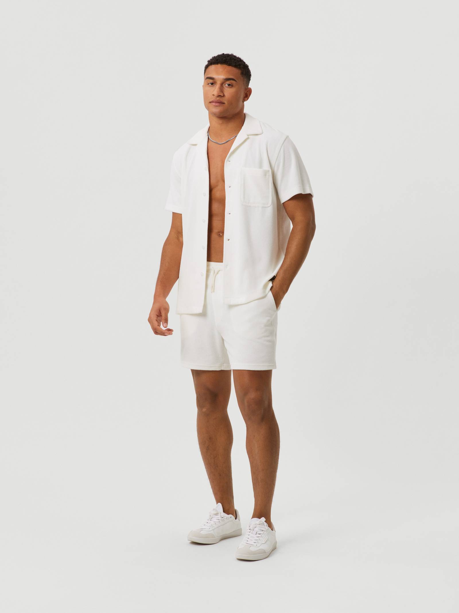 Borg Toweling Pool Shorts image 1