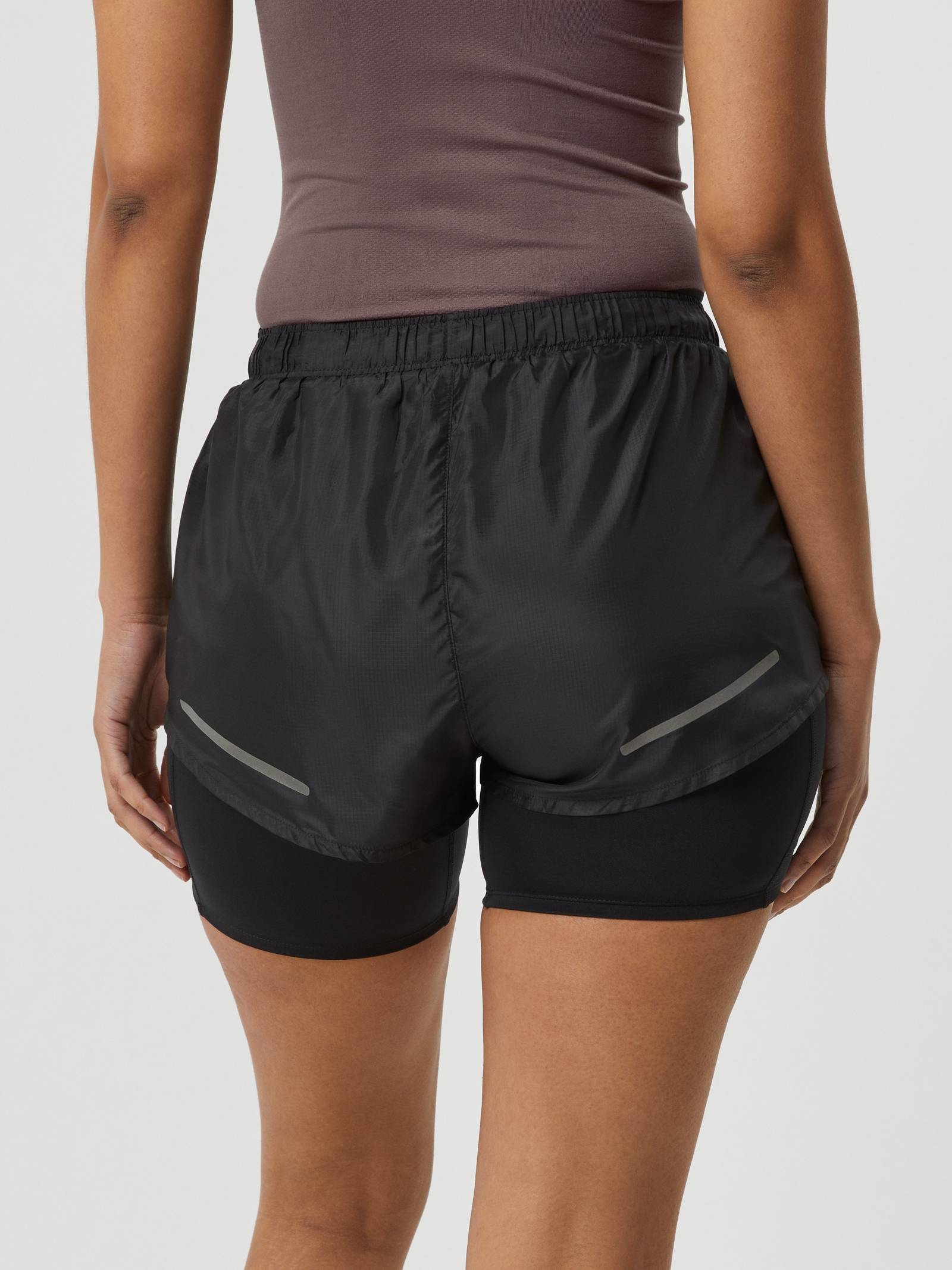 Borg Running  Shorts  2 In 1 image 3