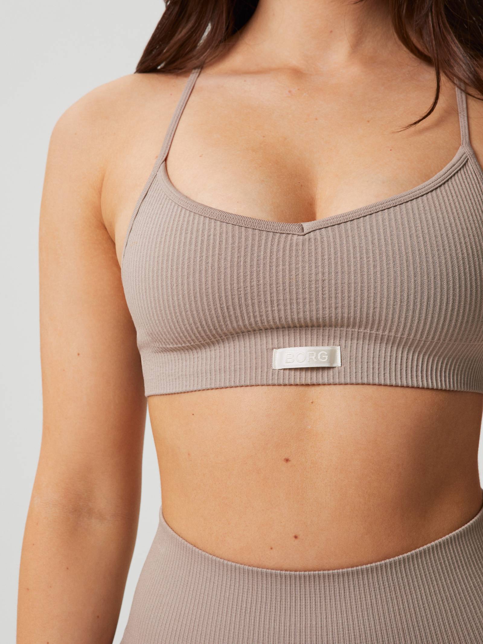 Studio Seamless Ribbed Strap Bra image 3