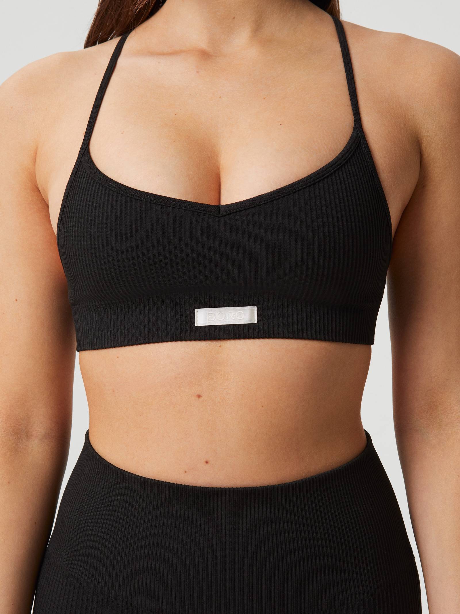 Studio Seamless Ribbed Strap Bra image 4