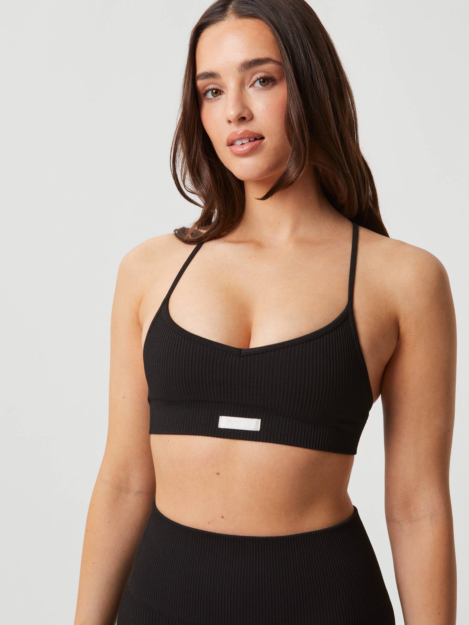 Studio Seamless Ribbed Strap Bra image 5