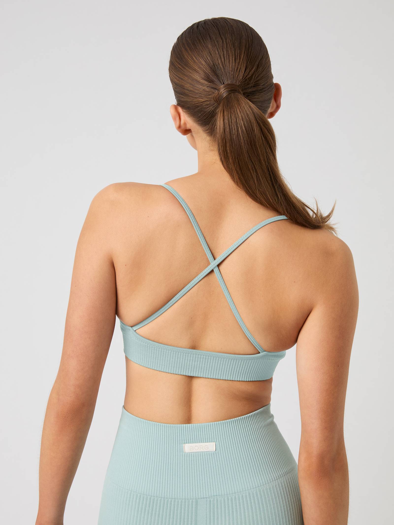 Studio Seamless Ribbed Strap Bra image 5