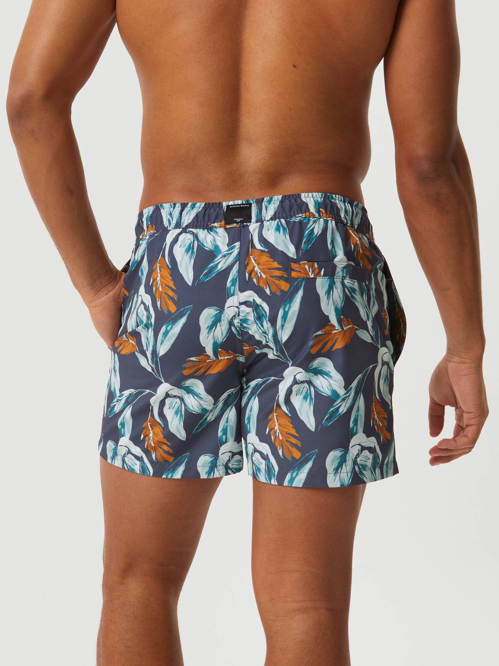 Borg Print Swim Shorts image 3