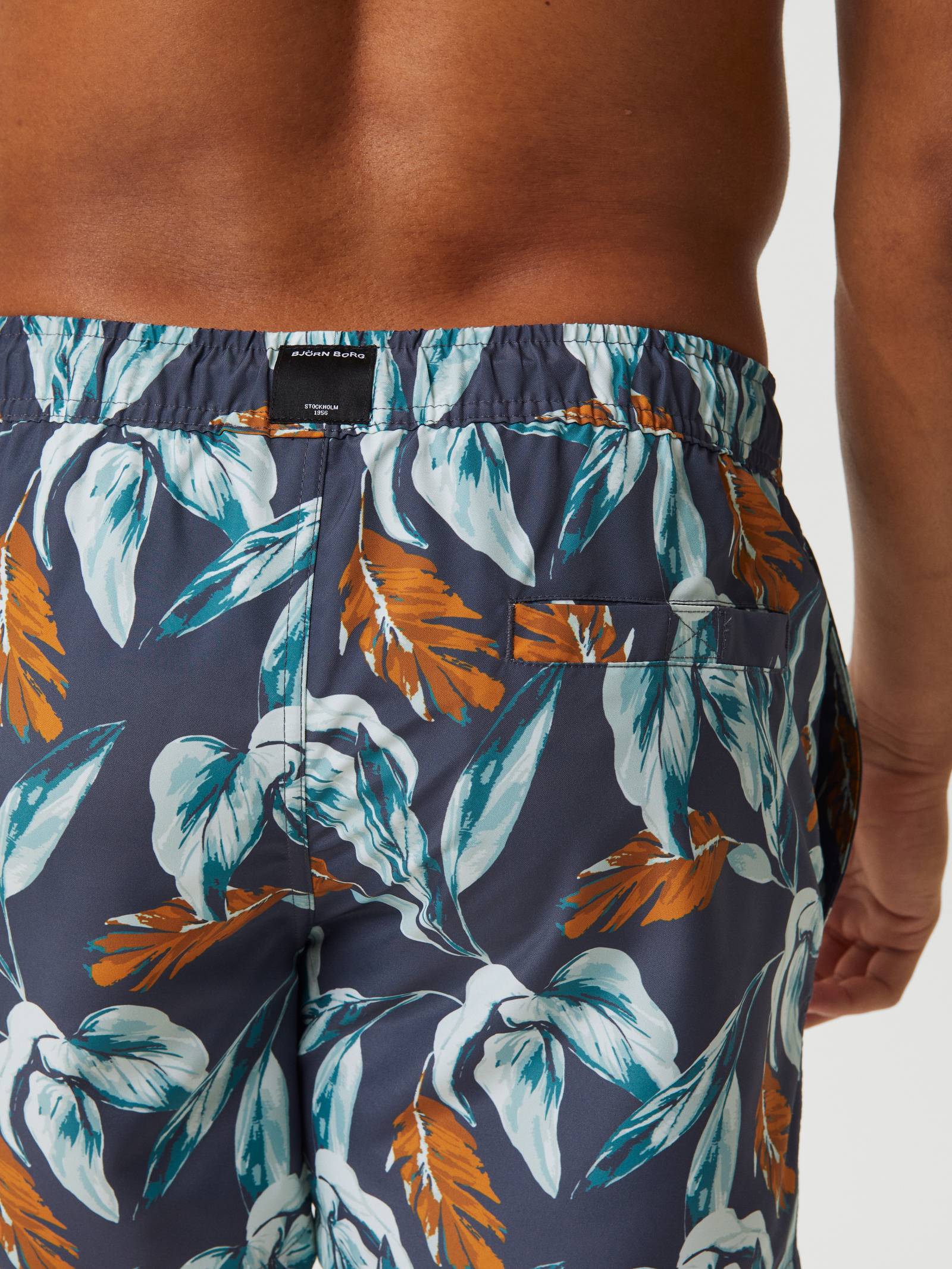 Borg Print Swim Shorts image 4