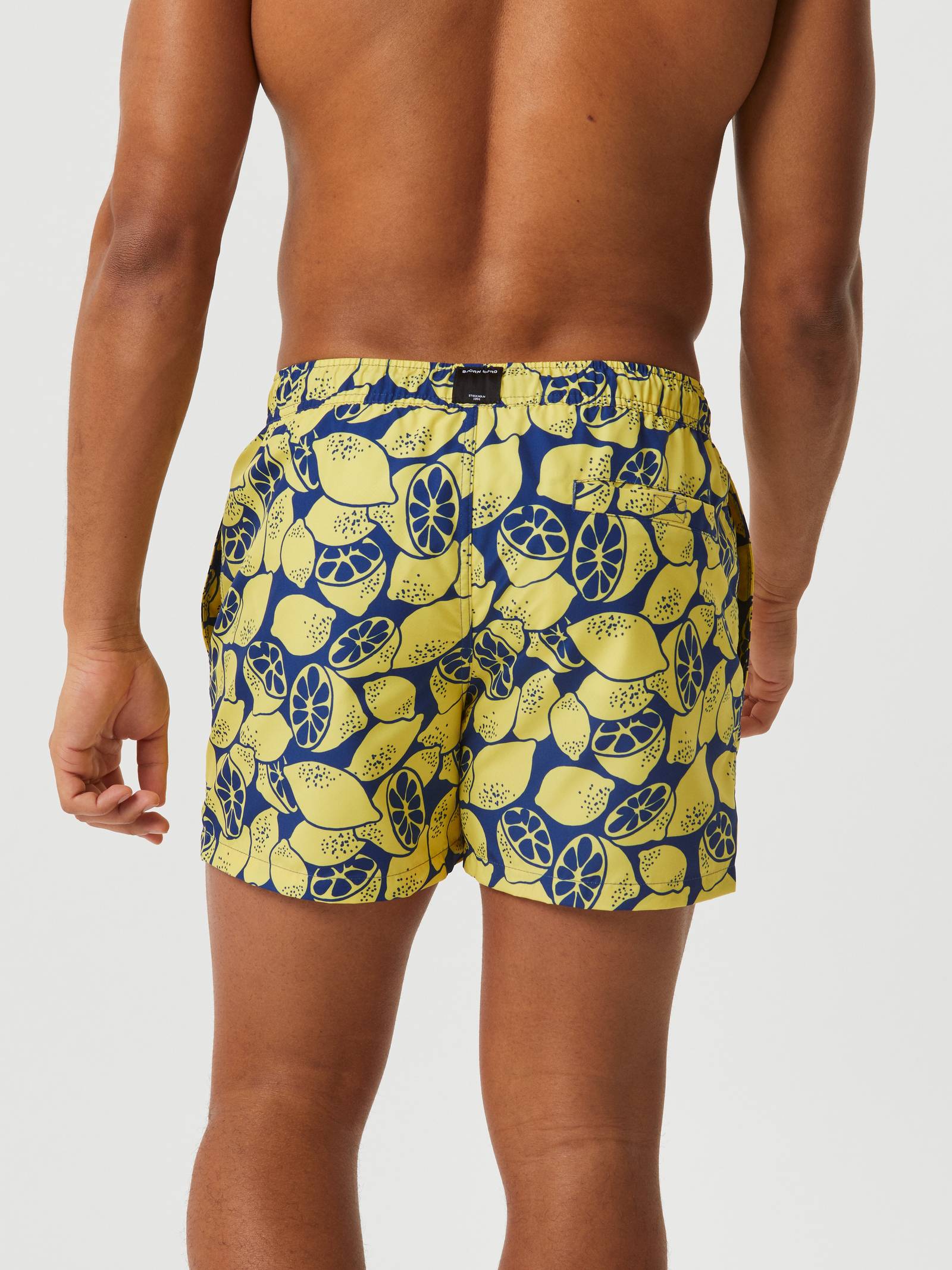 Borg Print Swim Shorts image 3