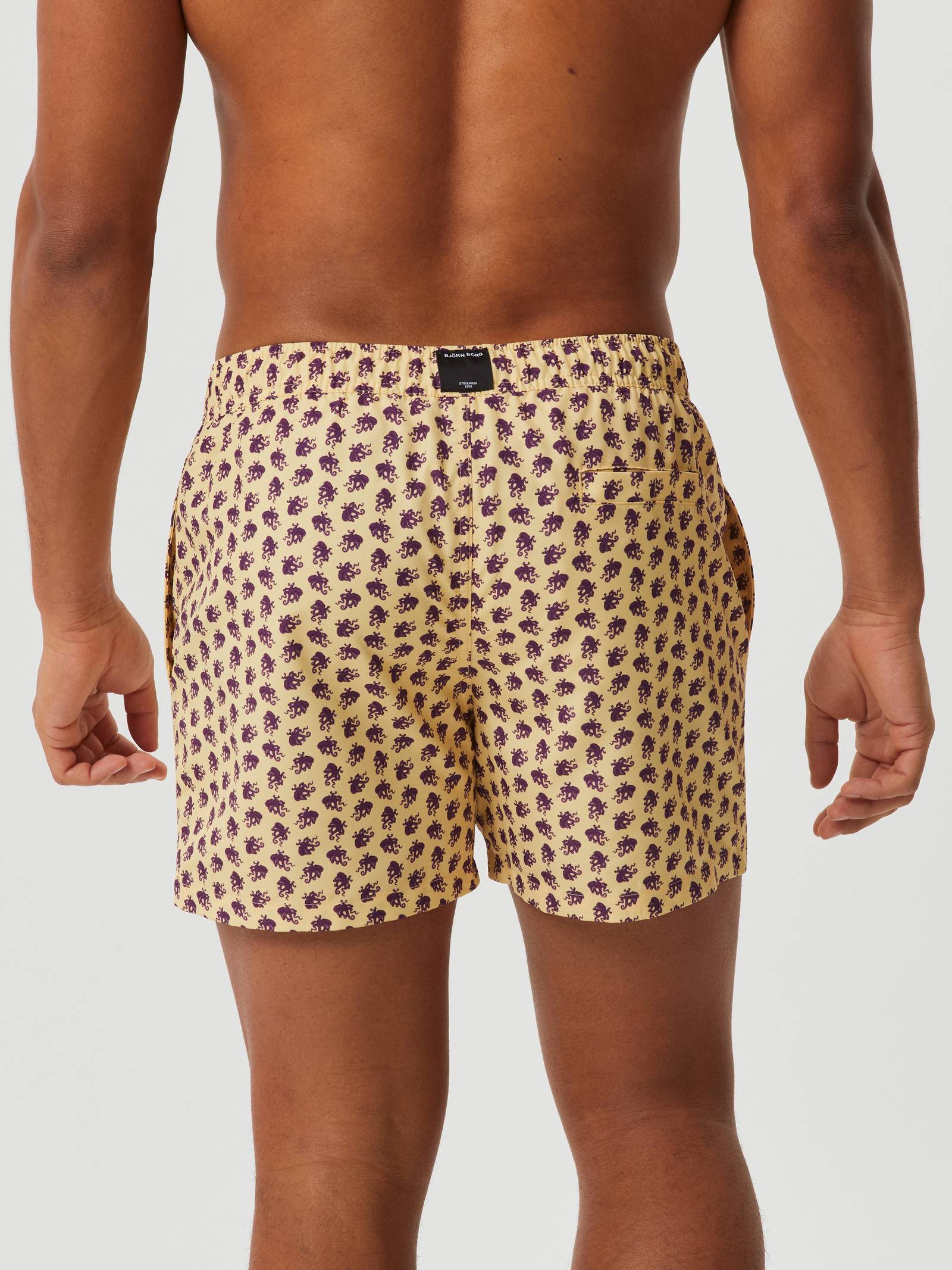 Borg Print Swim Shorts image 3