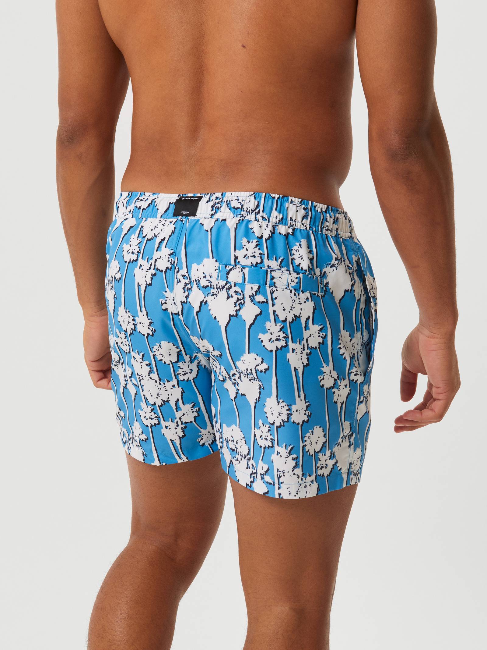 Borg Print Swim Shorts image 3